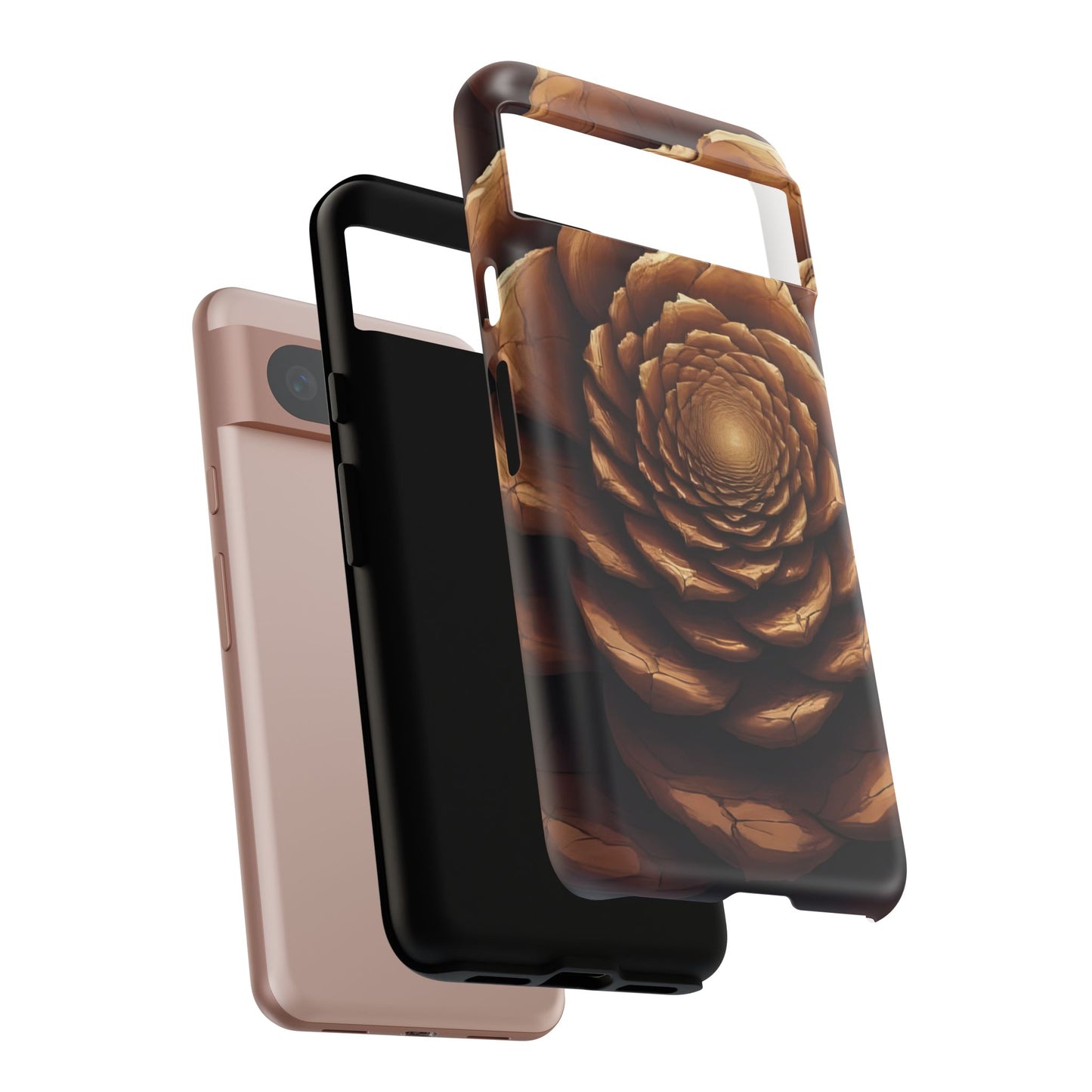 Forest Ember Case | Pinecone-Inspired Rustic Phone Protection