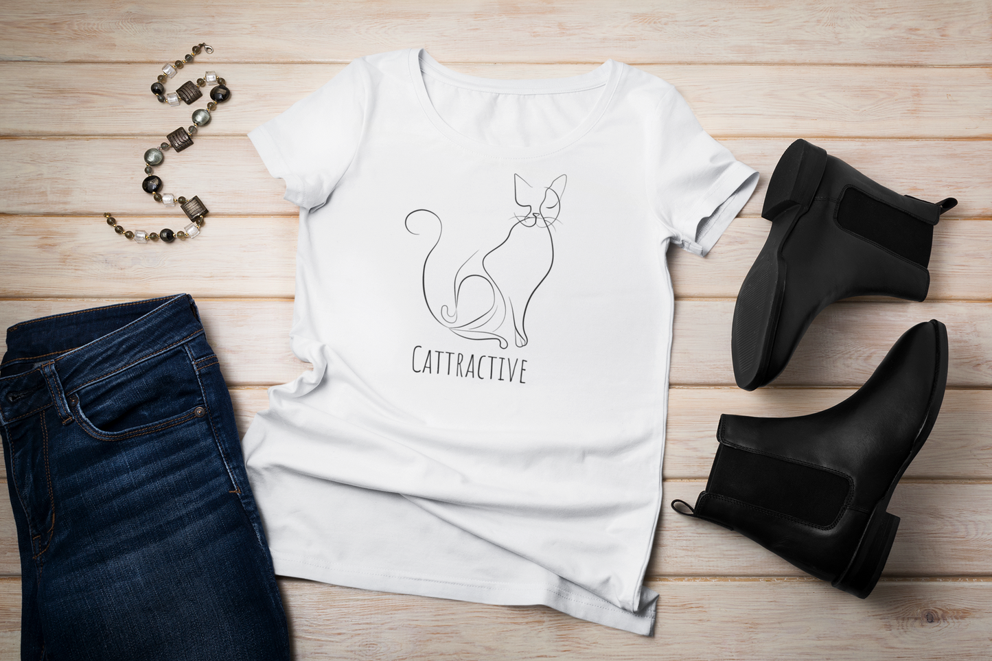 Catttractive T-Shirt - Perfect for Cat Lovers