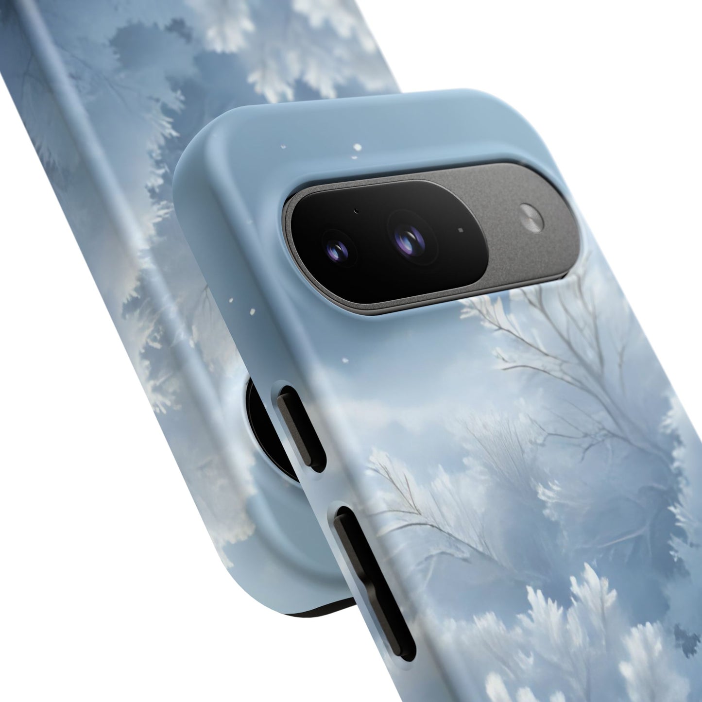 Frostglow Branch Case | Subtle Winter Beauty, Strong Everyday Protection