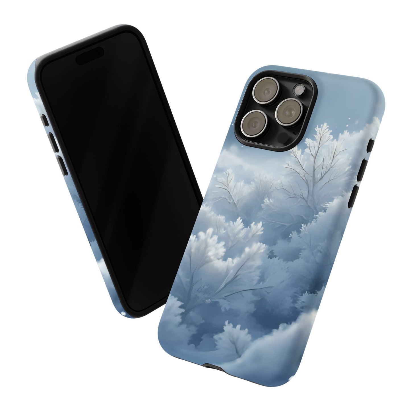 Frostglow Branch Case | Subtle Winter Beauty, Strong Everyday Protection