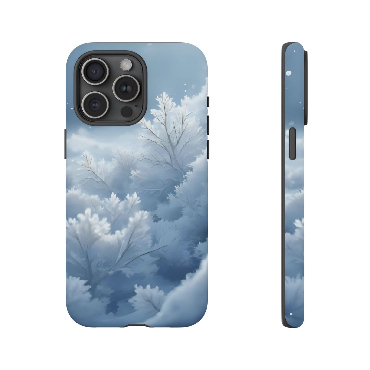 Frostglow Branch Case | Subtle Winter Beauty, Strong Everyday Protection