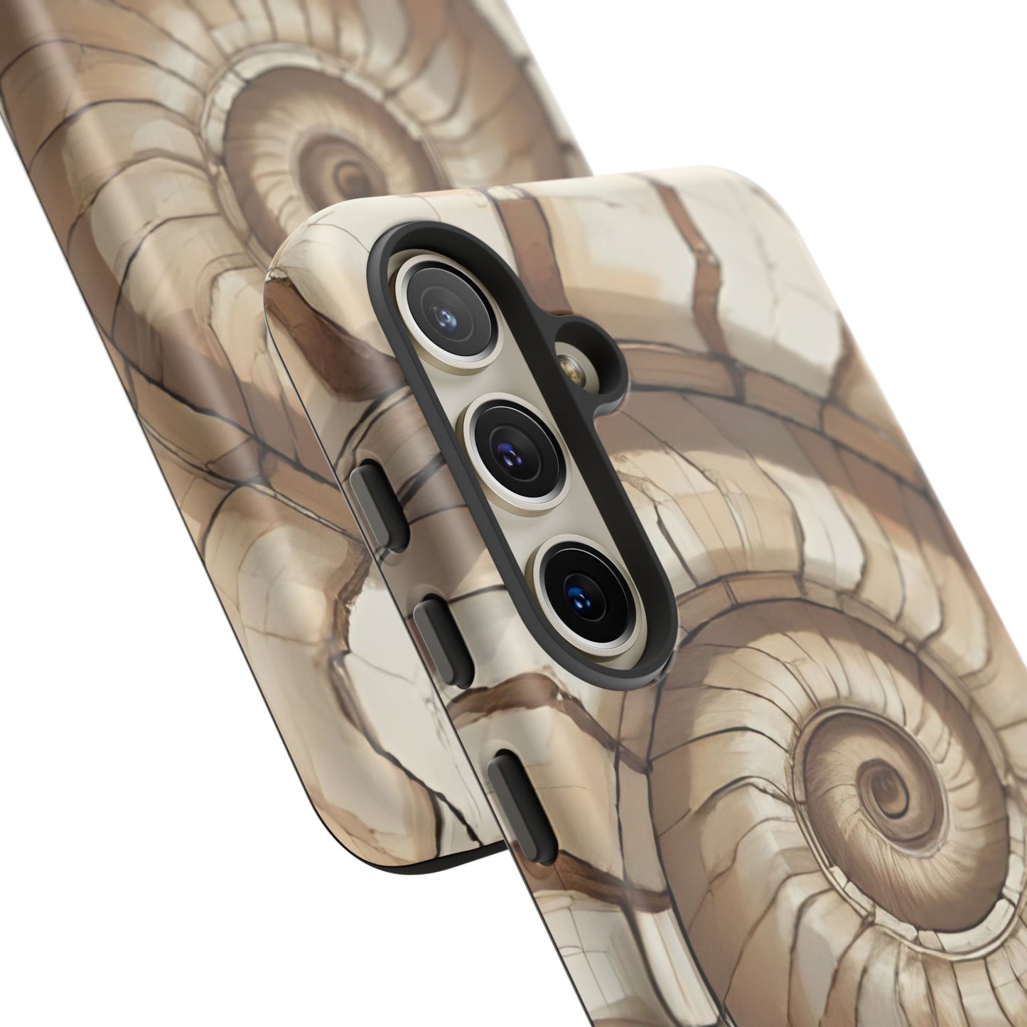 Spiral Shell Case | Ocean-Inspired Flow & Protection