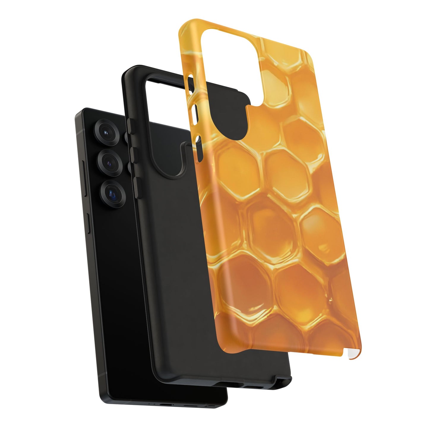Golden Hive Case | Honeycomb-Inspired Tough Protection