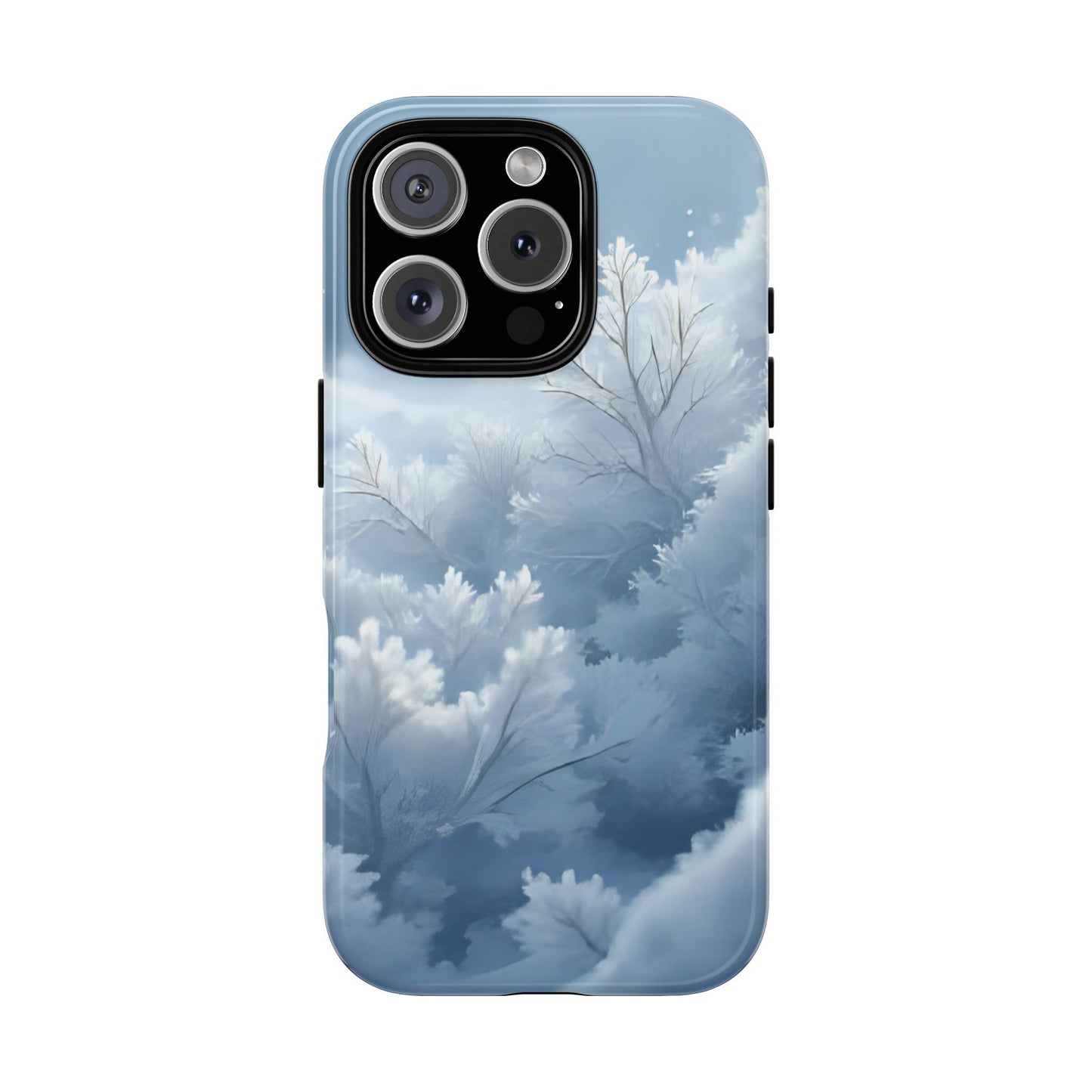 Frostglow Branch Case | Subtle Winter Beauty, Strong Everyday Protection