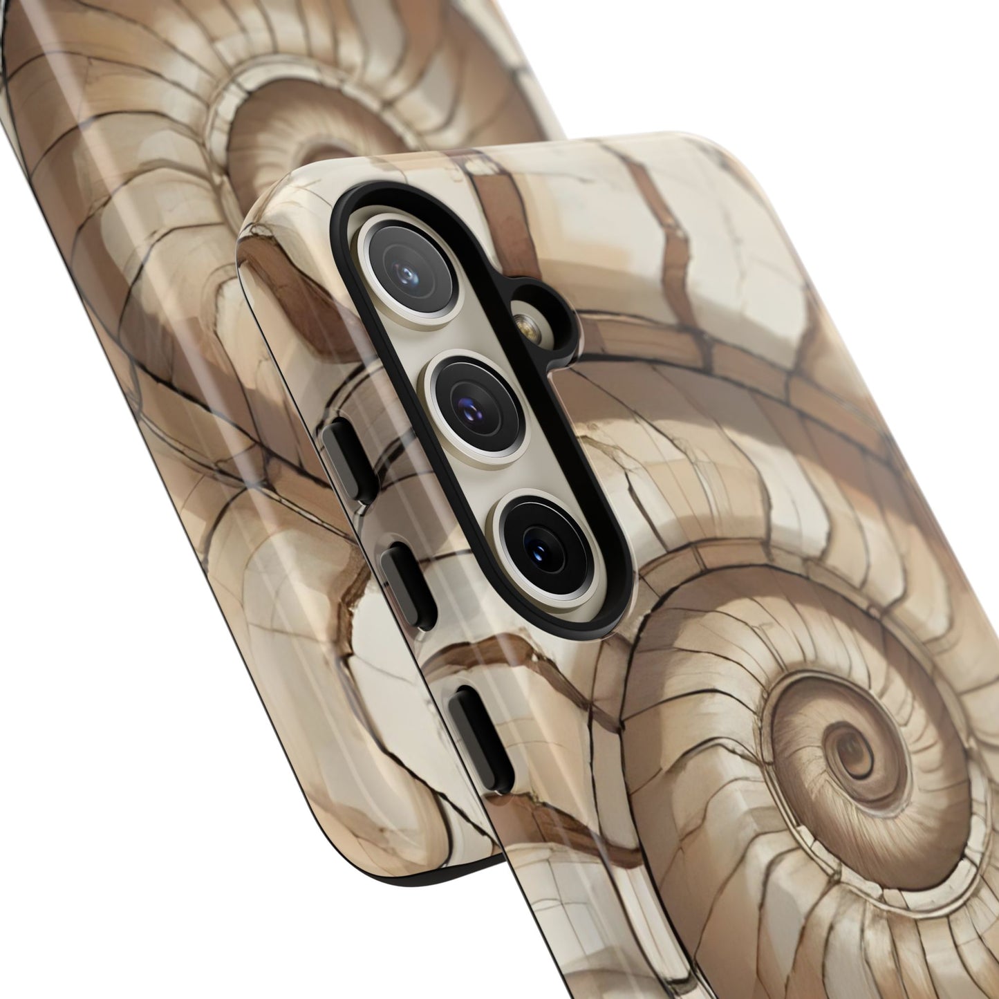 Spiral Shell Case | Ocean-Inspired Flow & Protection
