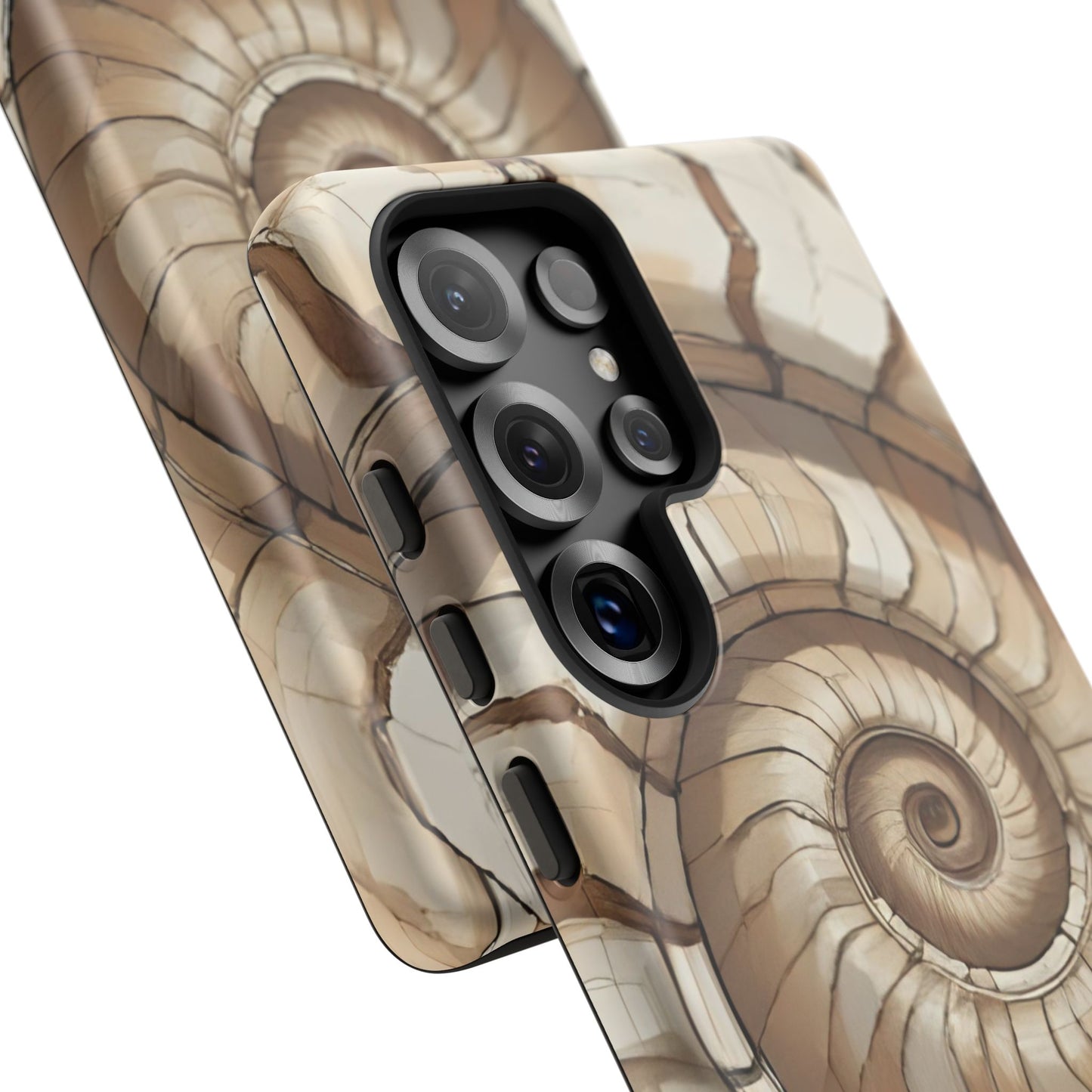Spiral Shell Case | Ocean-Inspired Flow & Protection
