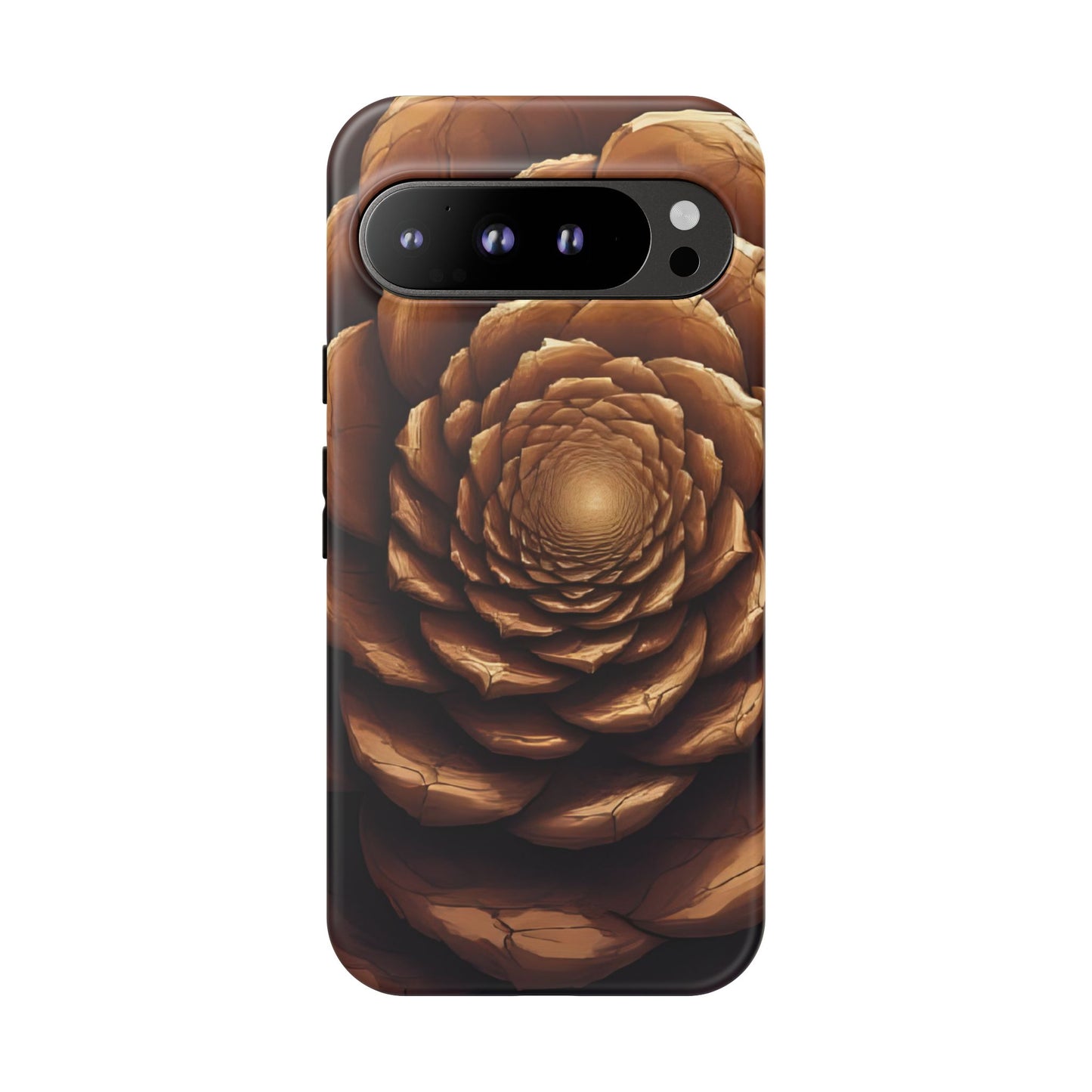 Forest Ember Case | Pinecone-Inspired Rustic Phone Protection