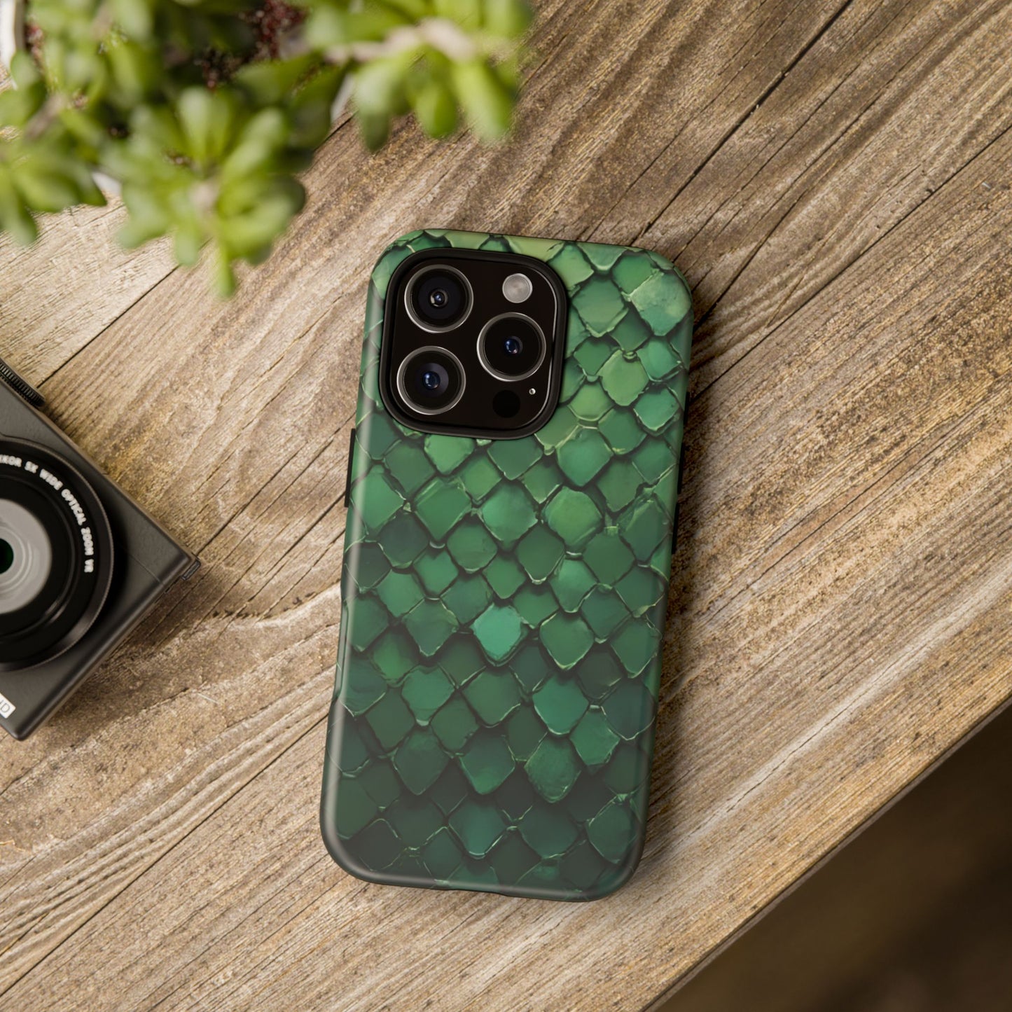 Verdant Scale Case | Bold Nature-Inspired Phone Armor