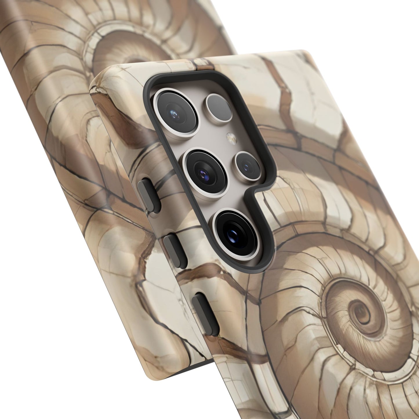 Spiral Shell Case | Ocean-Inspired Flow & Protection