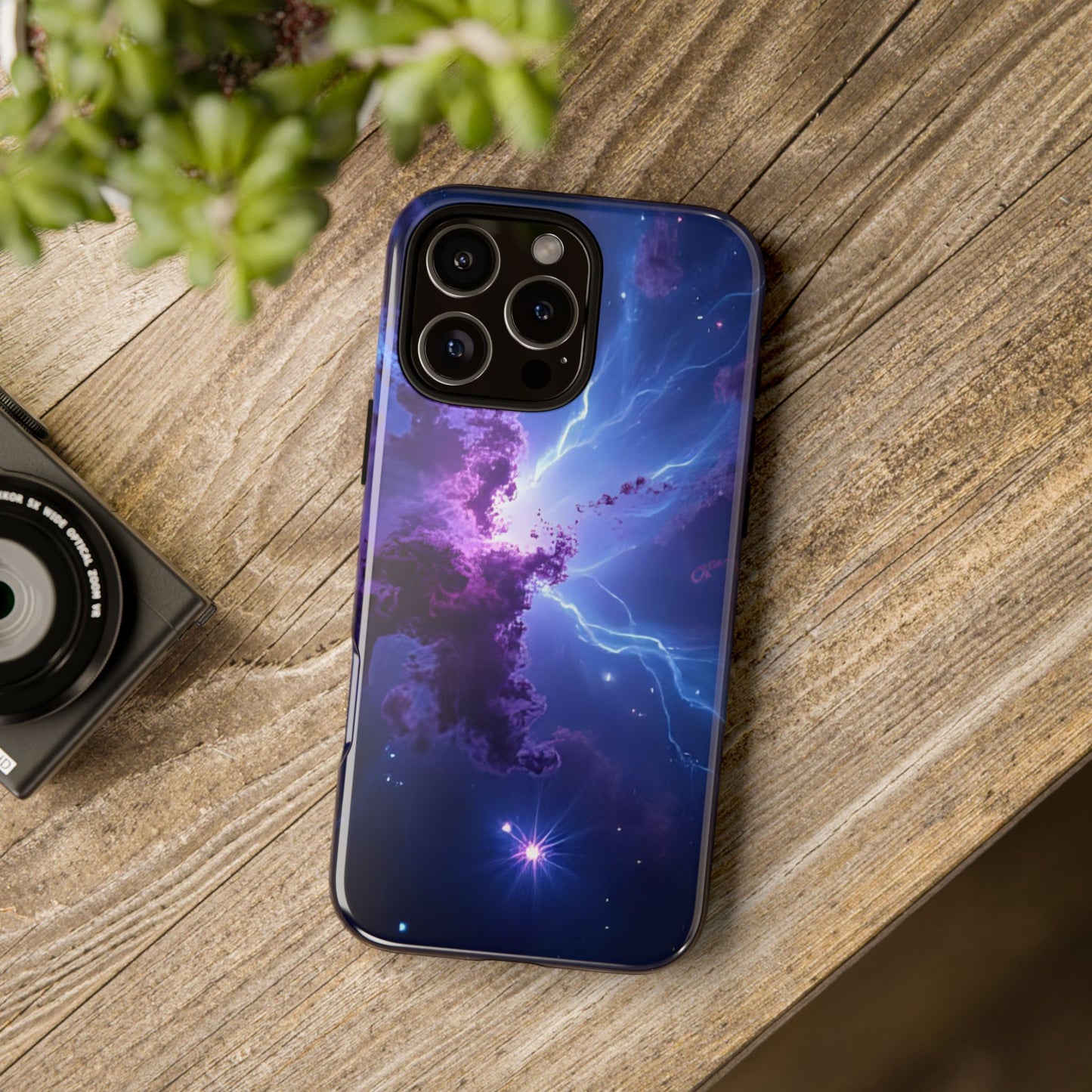 Nebula Bloom Case | Vivid Space-Inspired Tough Phone Cover