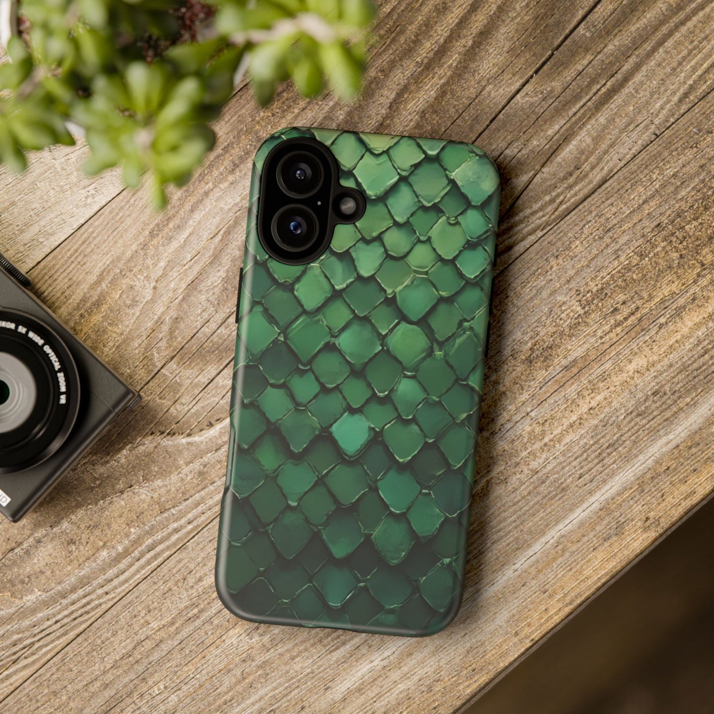 Verdant Scale Case | Bold Nature-Inspired Phone Armor