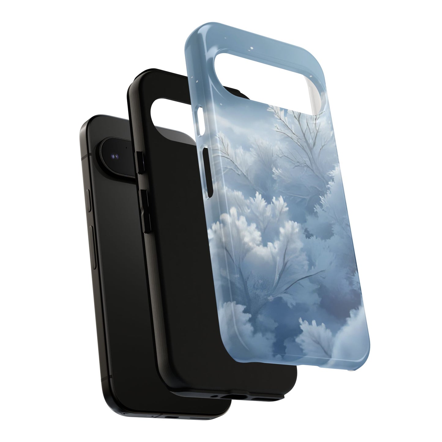 Frostglow Branch Case | Subtle Winter Beauty, Strong Everyday Protection