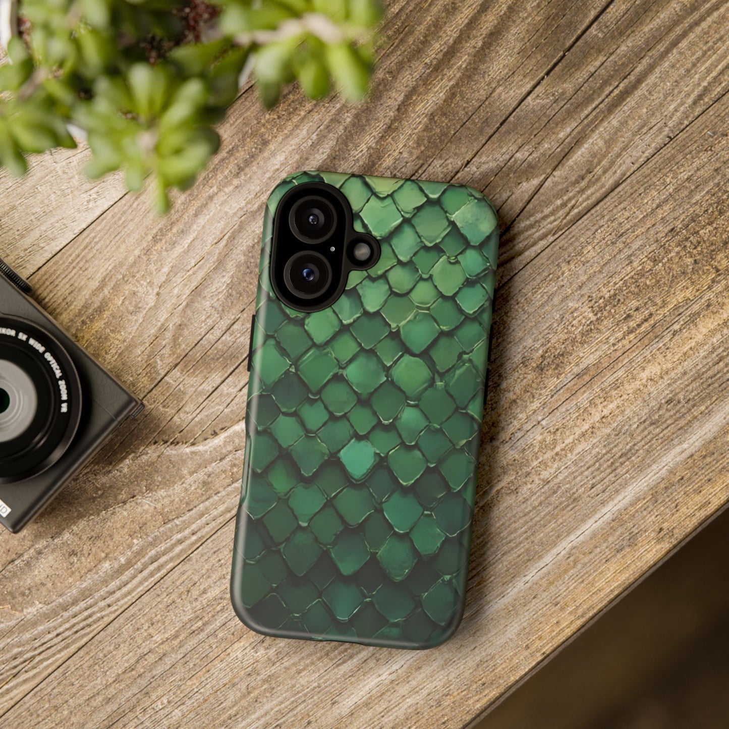 Verdant Scale Case | Bold Nature-Inspired Phone Armor