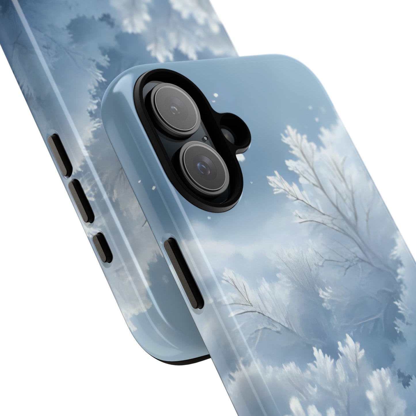 Frostglow Branch Case | Subtle Winter Beauty, Strong Everyday Protection