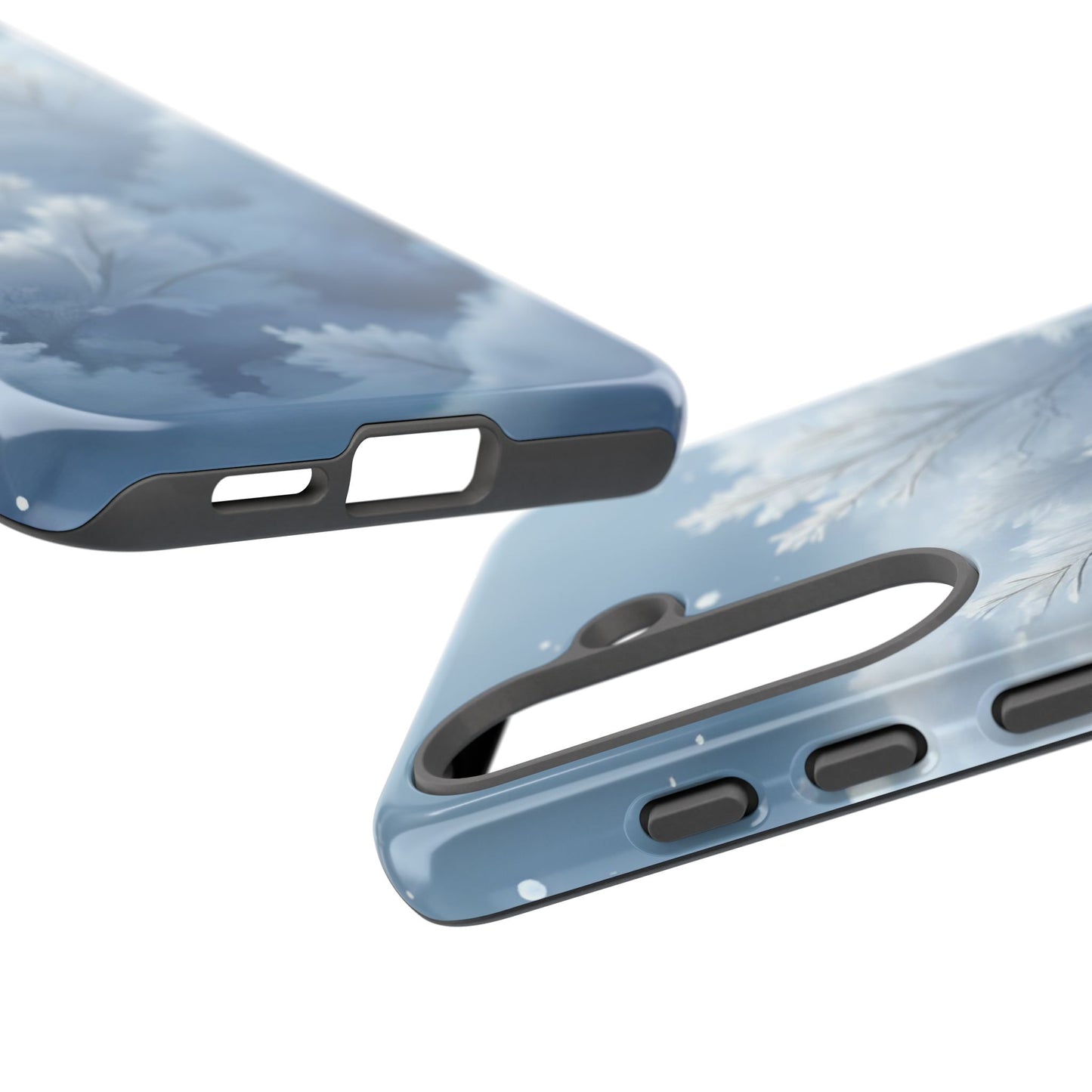 Frostglow Branch Case | Subtle Winter Beauty, Strong Everyday Protection