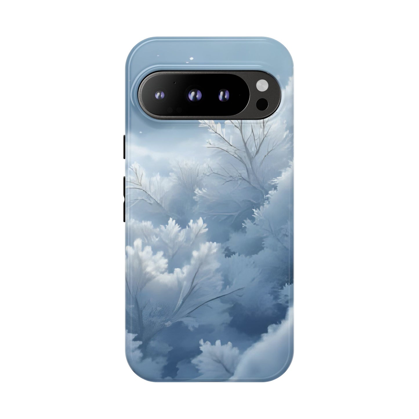 Frostglow Branch Case | Subtle Winter Beauty, Strong Everyday Protection