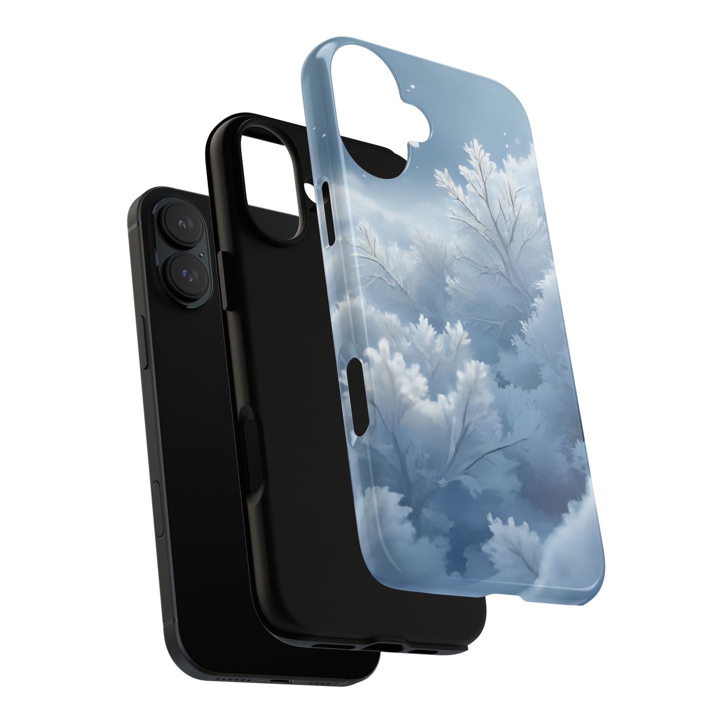 Frostglow Branch Case | Subtle Winter Beauty, Strong Everyday Protection