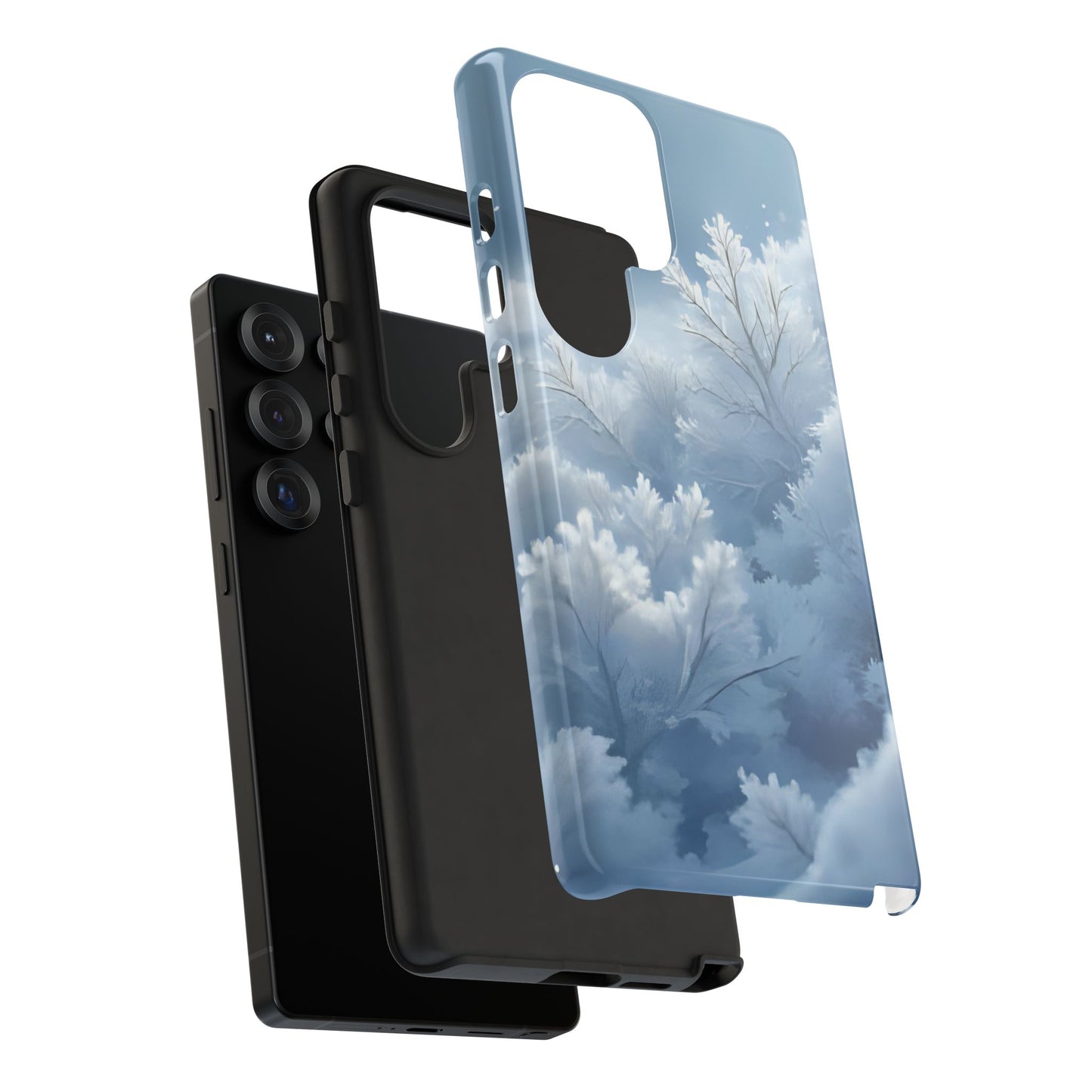 Frostglow Branch Case | Subtle Winter Beauty, Strong Everyday Protection