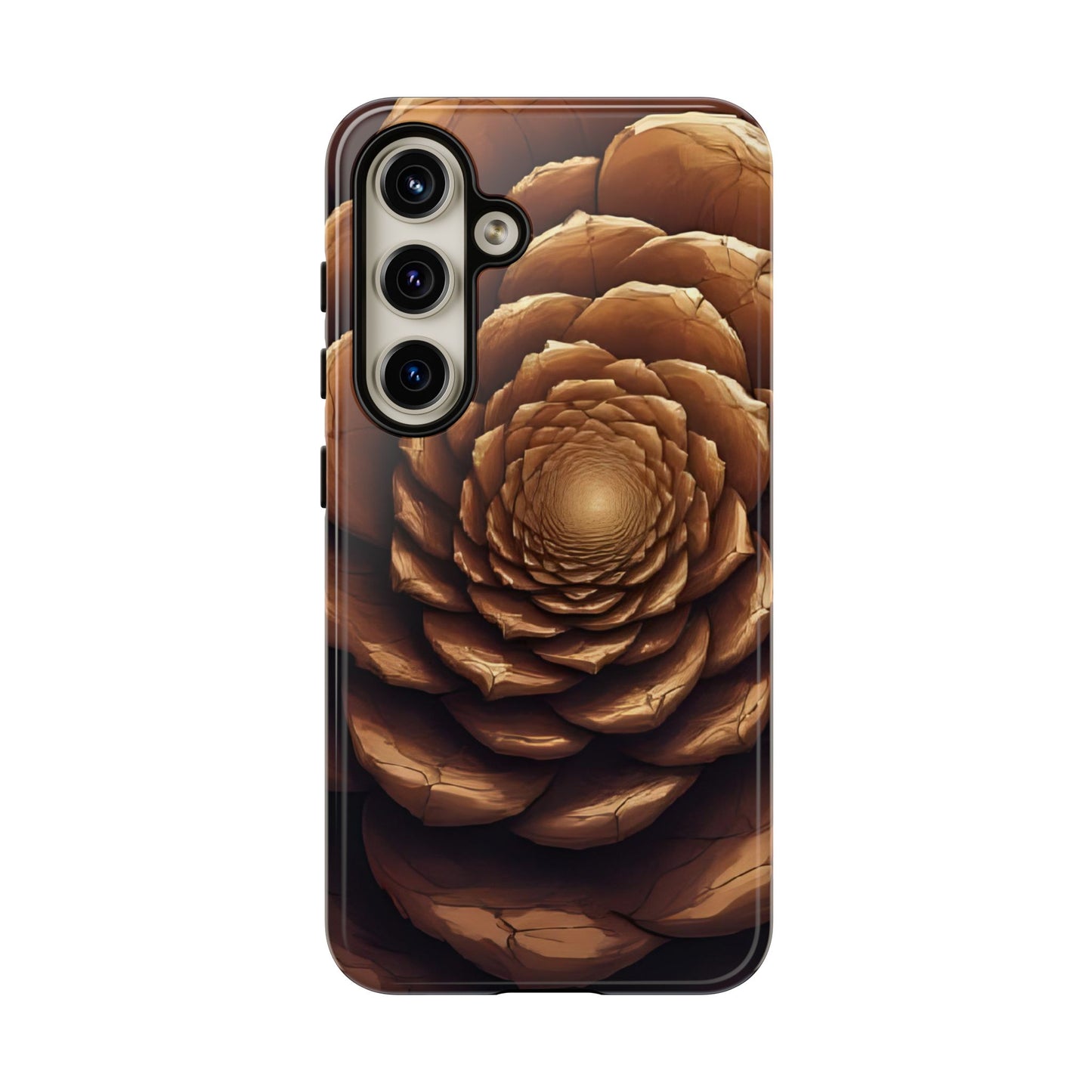 Forest Ember Case | Pinecone-Inspired Rustic Phone Protection