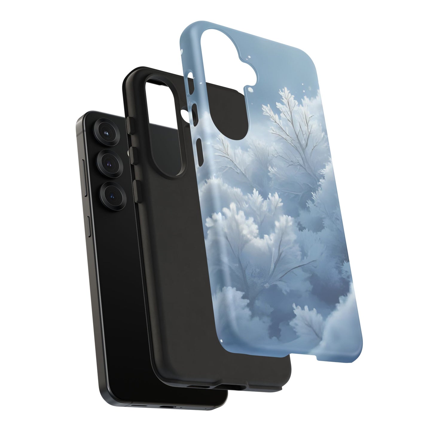 Frostglow Branch Case | Subtle Winter Beauty, Strong Everyday Protection