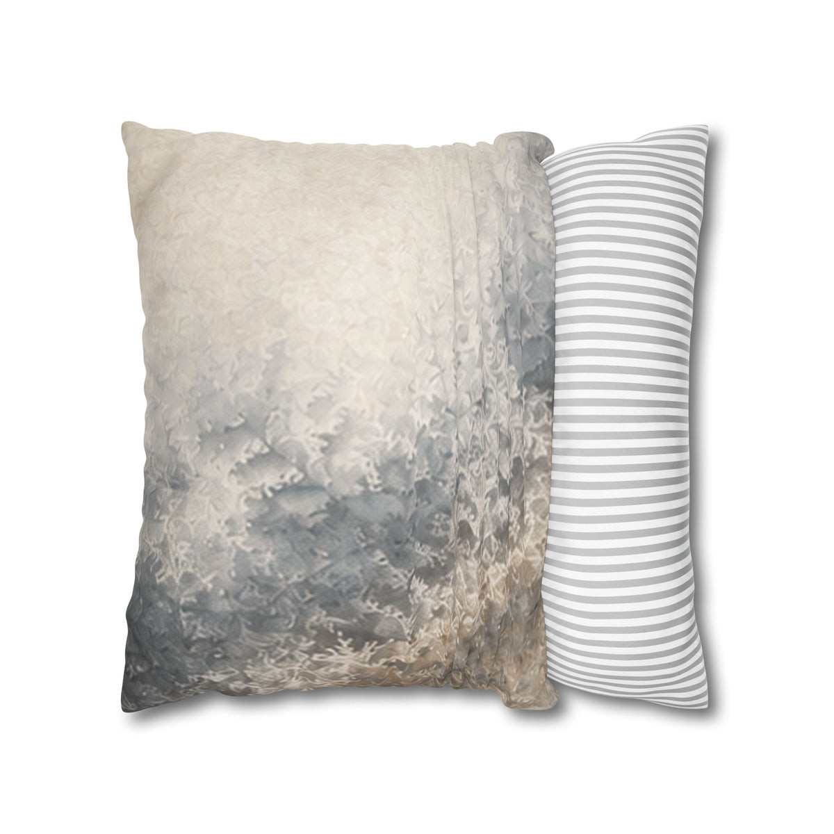 Frost Veil No. 04: Faux Suede Pillowcase