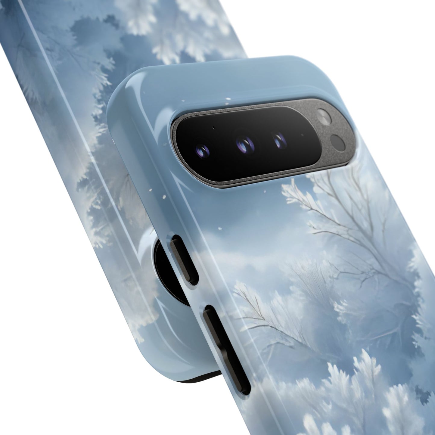 Frostglow Branch Case | Subtle Winter Beauty, Strong Everyday Protection