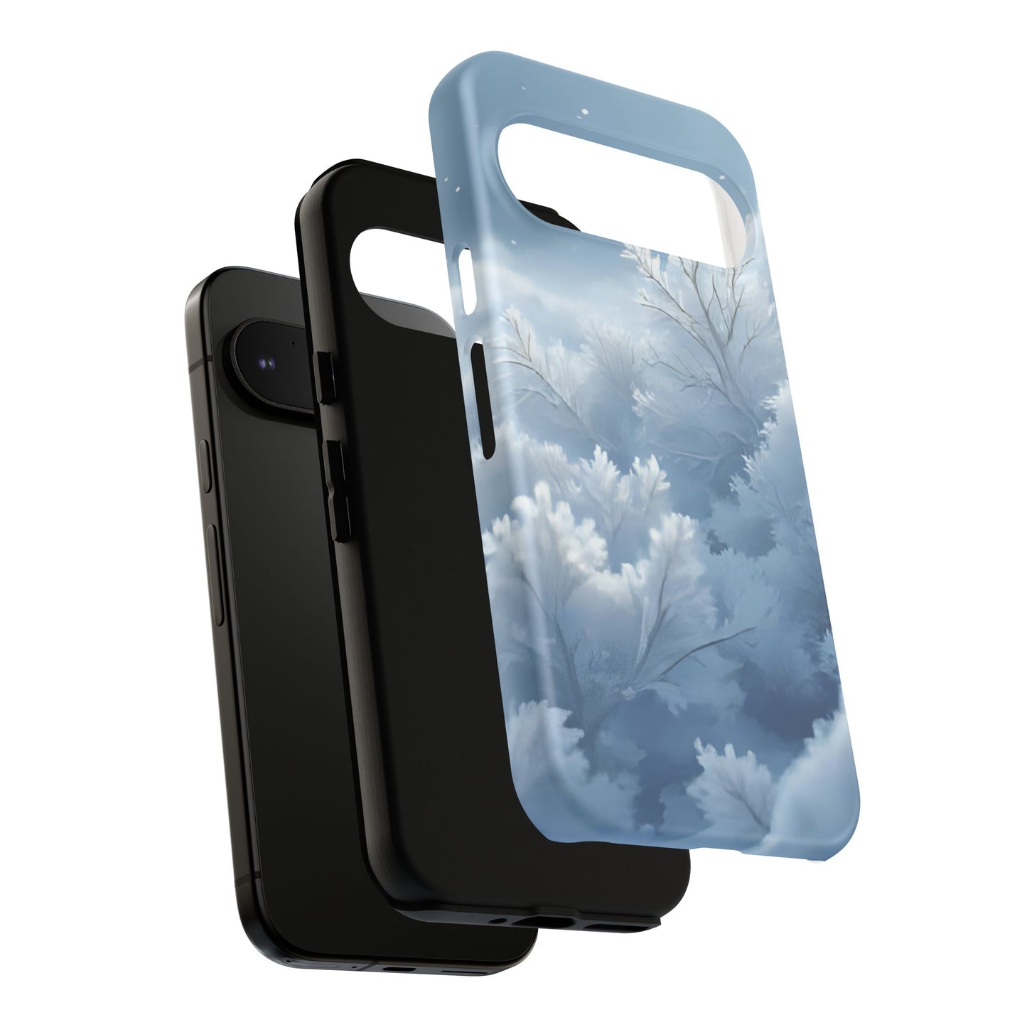 Frostglow Branch Case | Subtle Winter Beauty, Strong Everyday Protection