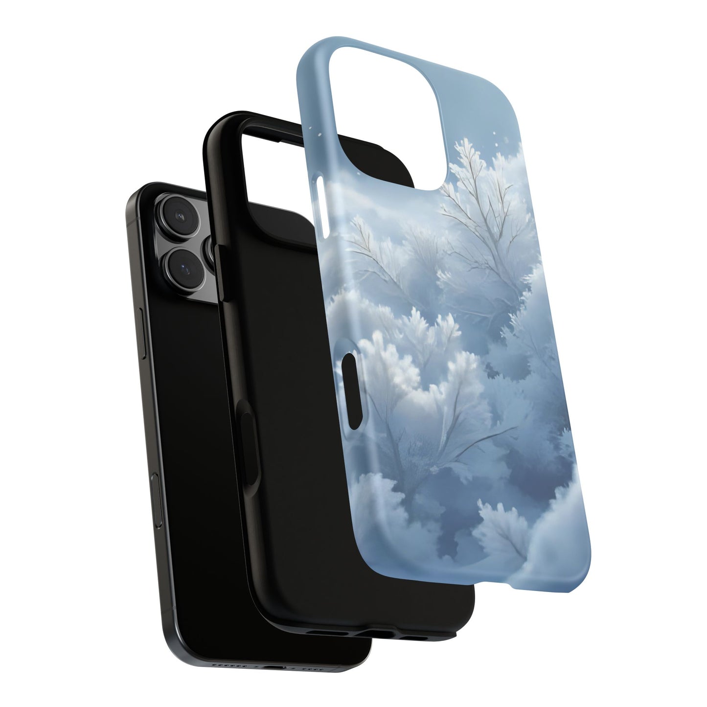 Frostglow Branch Case | Subtle Winter Beauty, Strong Everyday Protection