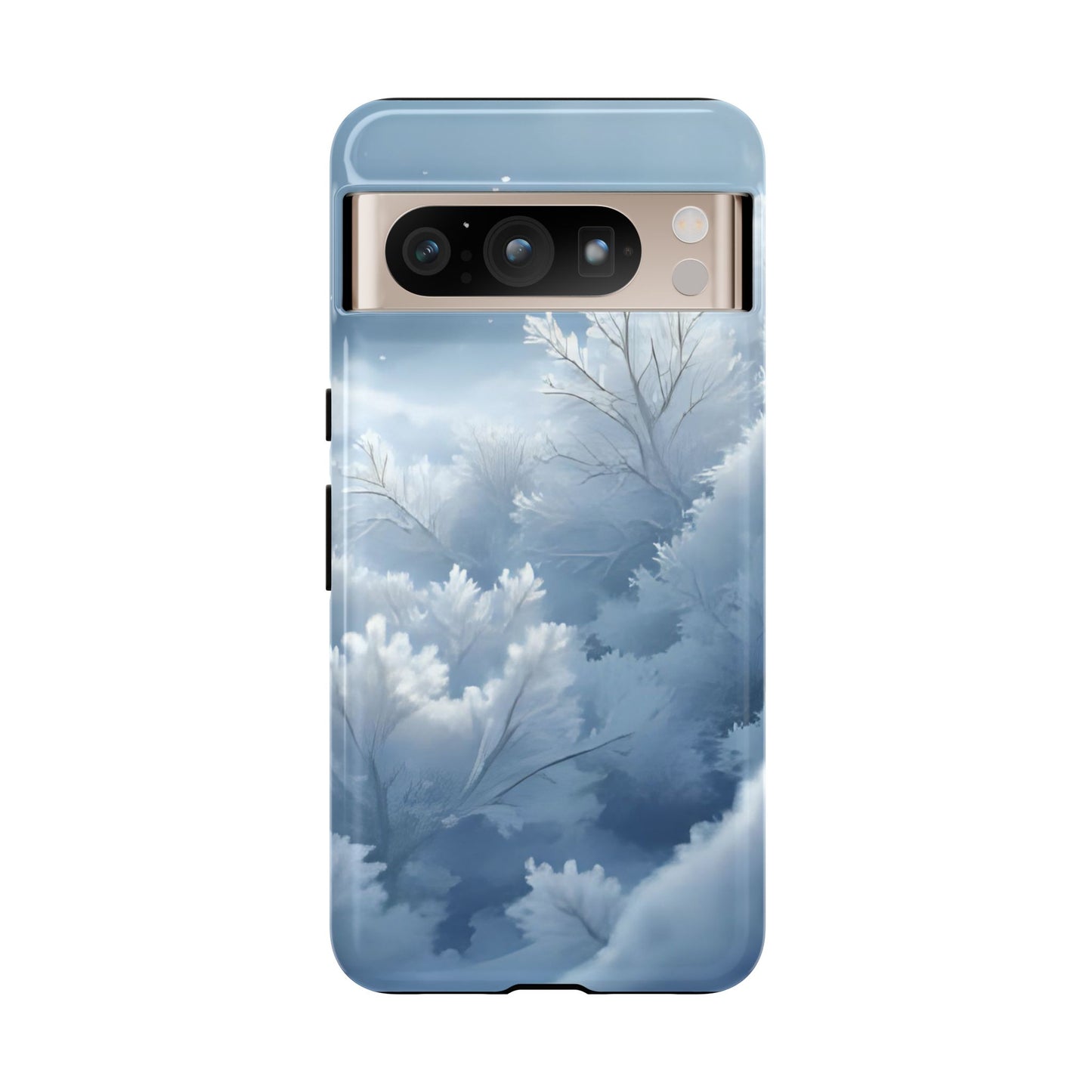 Frostglow Branch Case | Subtle Winter Beauty, Strong Everyday Protection