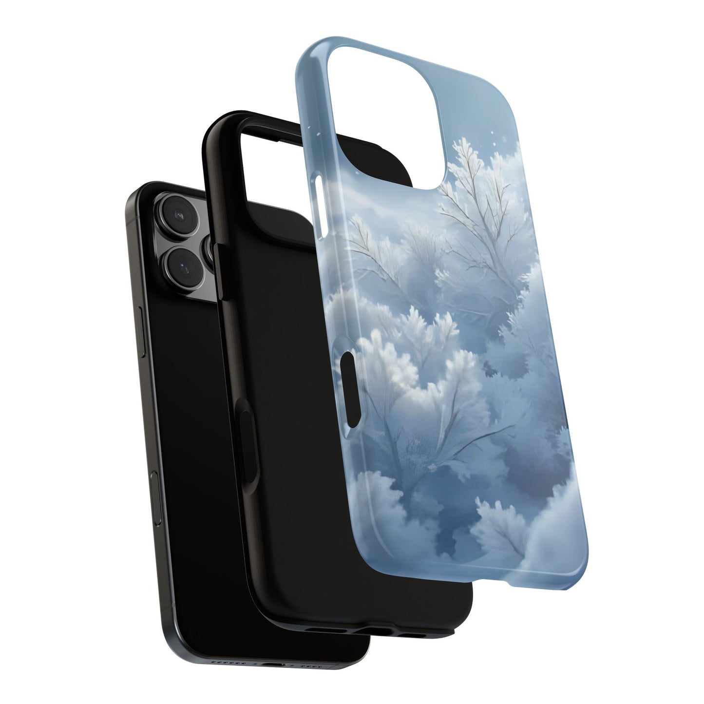Frostglow Branch Case | Subtle Winter Beauty, Strong Everyday Protection