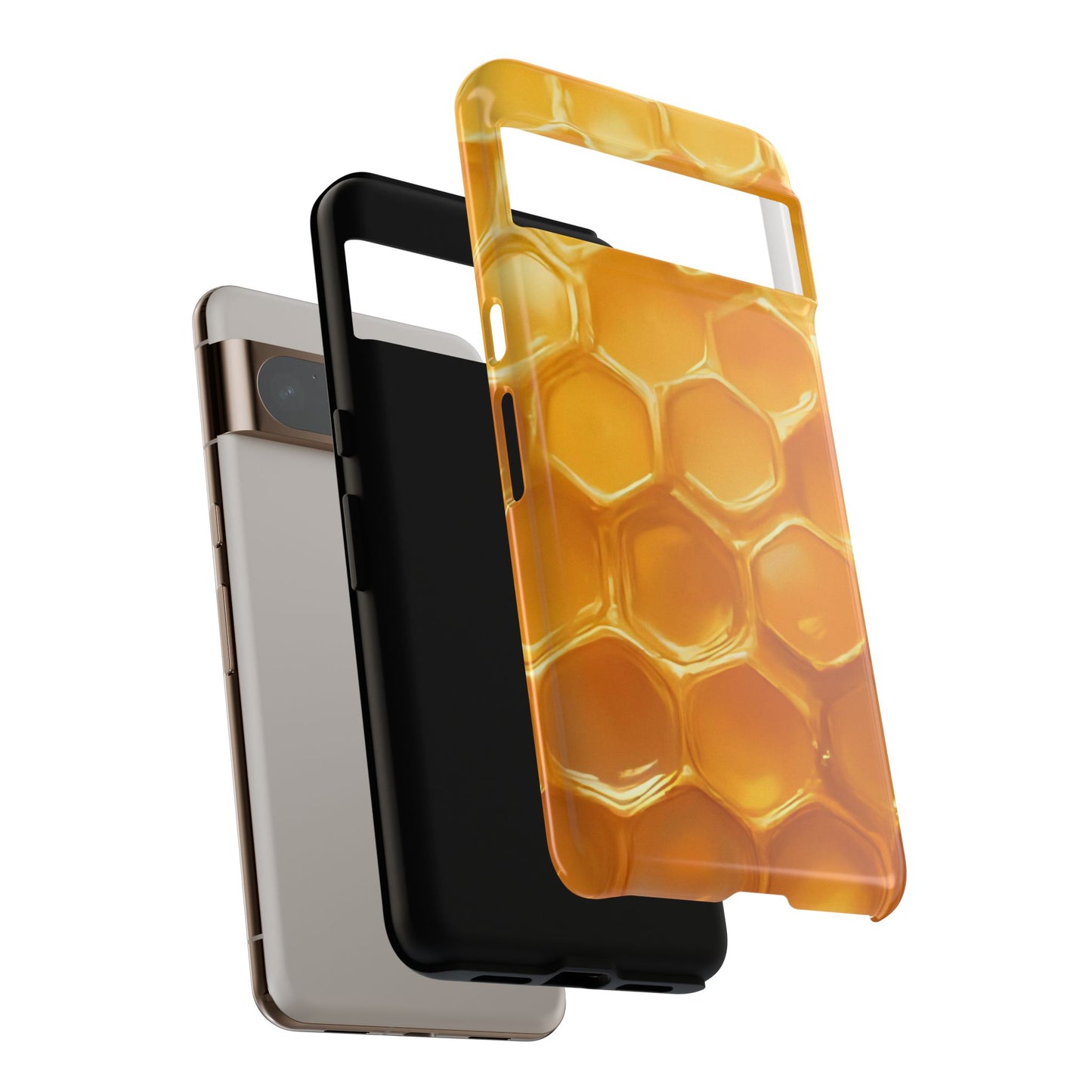 Golden Hive Case | Honeycomb-Inspired Tough Protection