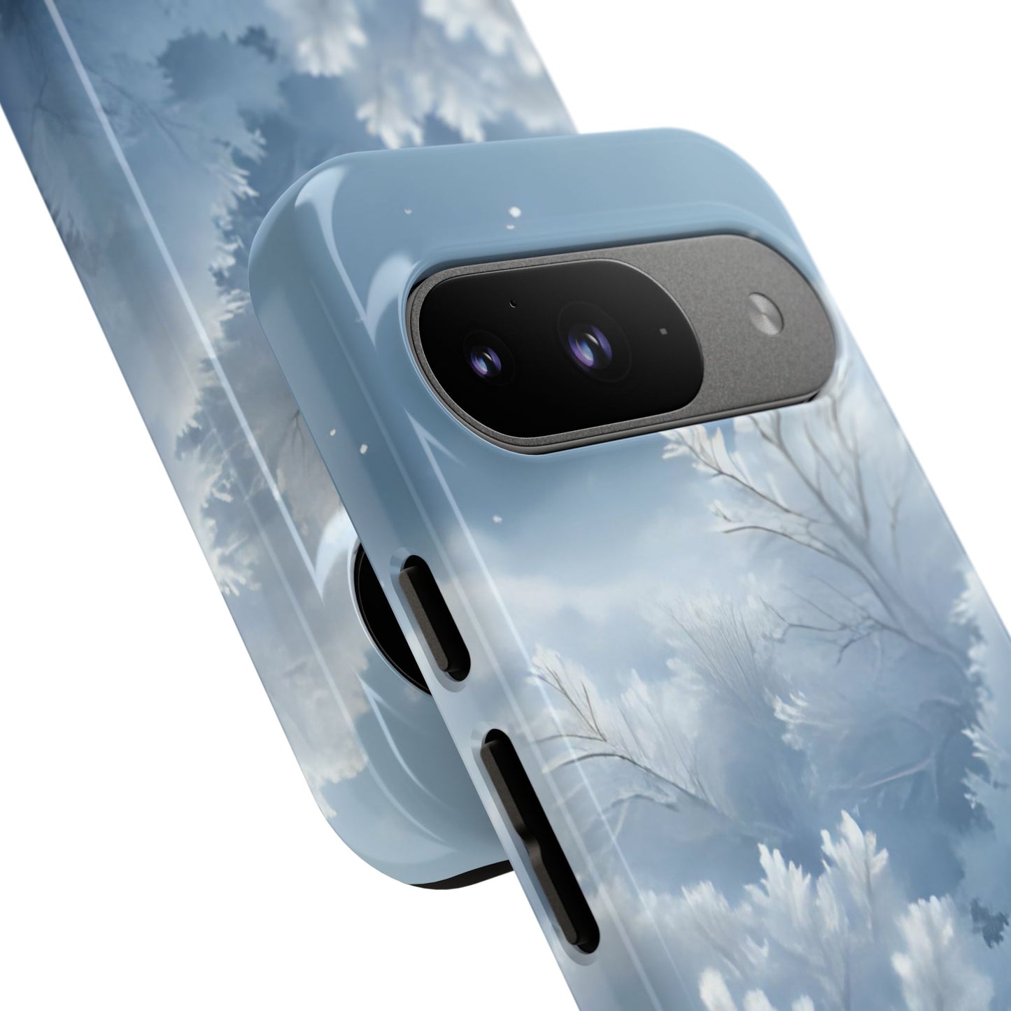 Frostglow Branch Case | Subtle Winter Beauty, Strong Everyday Protection