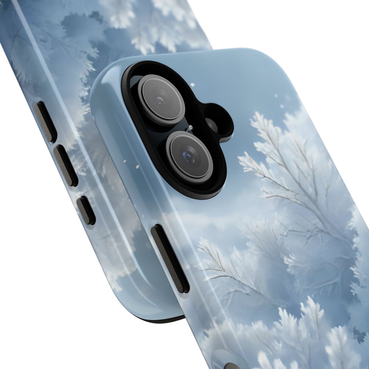Frostglow Branch Case | Subtle Winter Beauty, Strong Everyday Protection