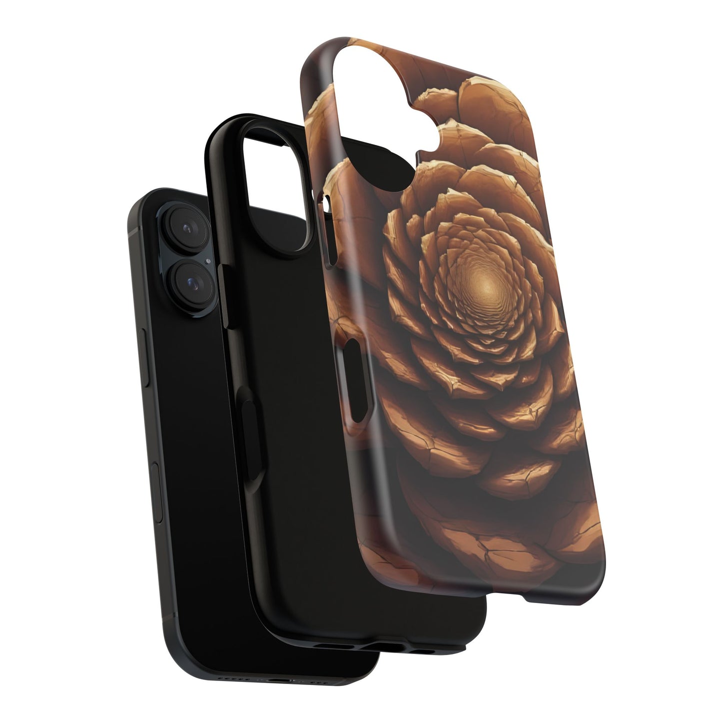 Forest Ember Case | Pinecone-Inspired Rustic Phone Protection