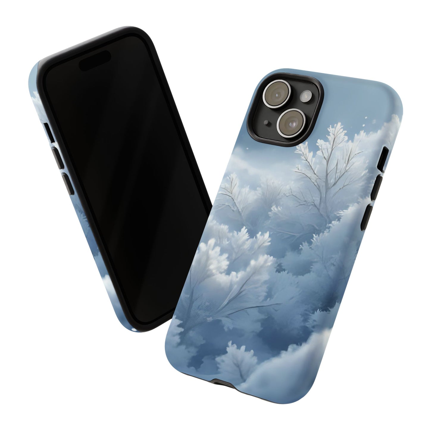 Frostglow Branch Case | Subtle Winter Beauty, Strong Everyday Protection