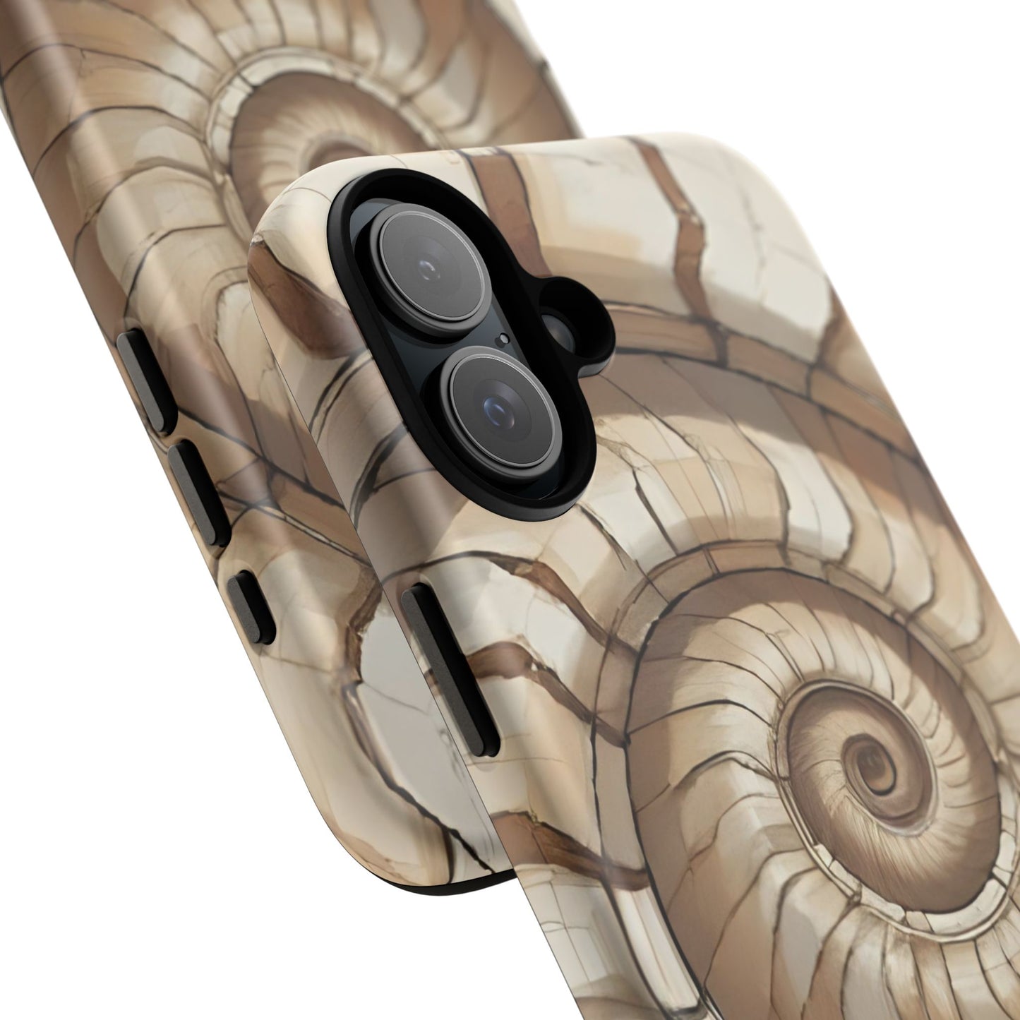 Spiral Shell Case | Ocean-Inspired Flow & Protection