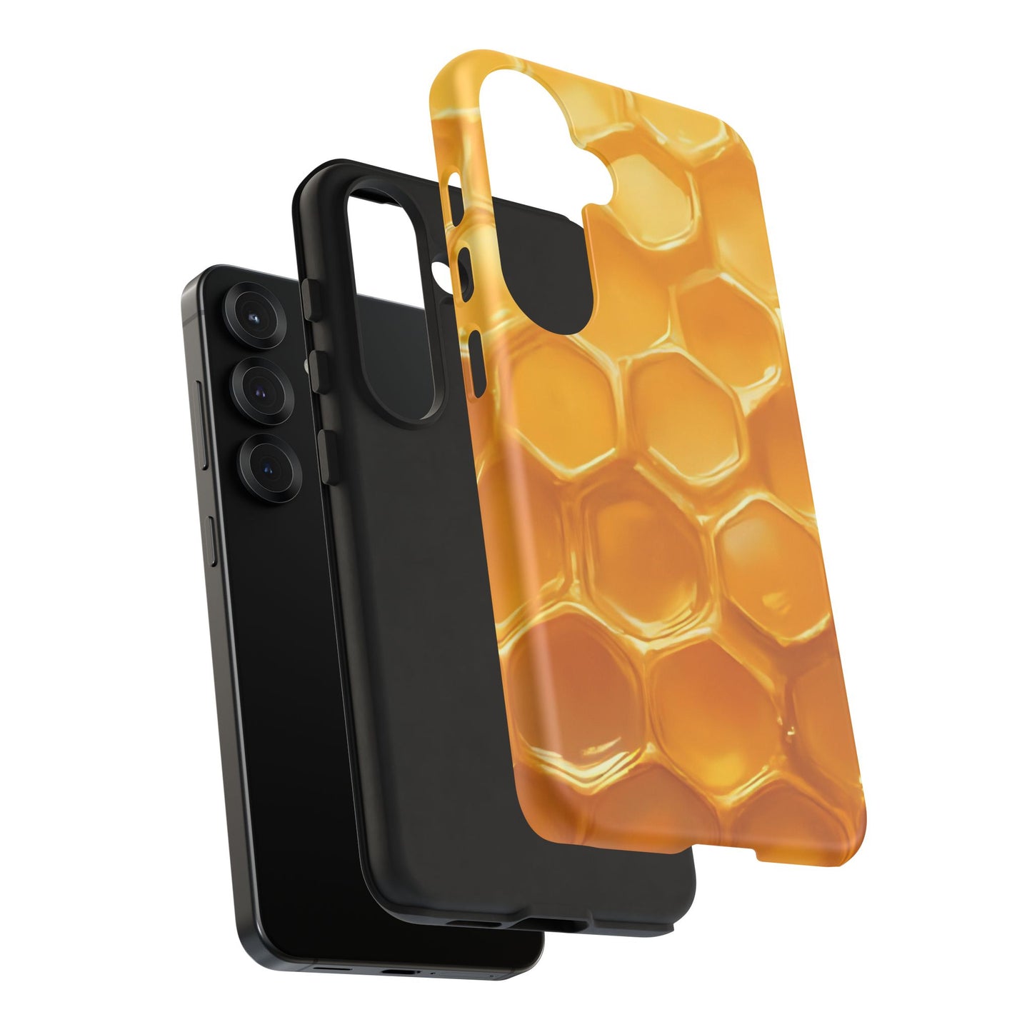 Golden Hive Case | Honeycomb-Inspired Tough Protection