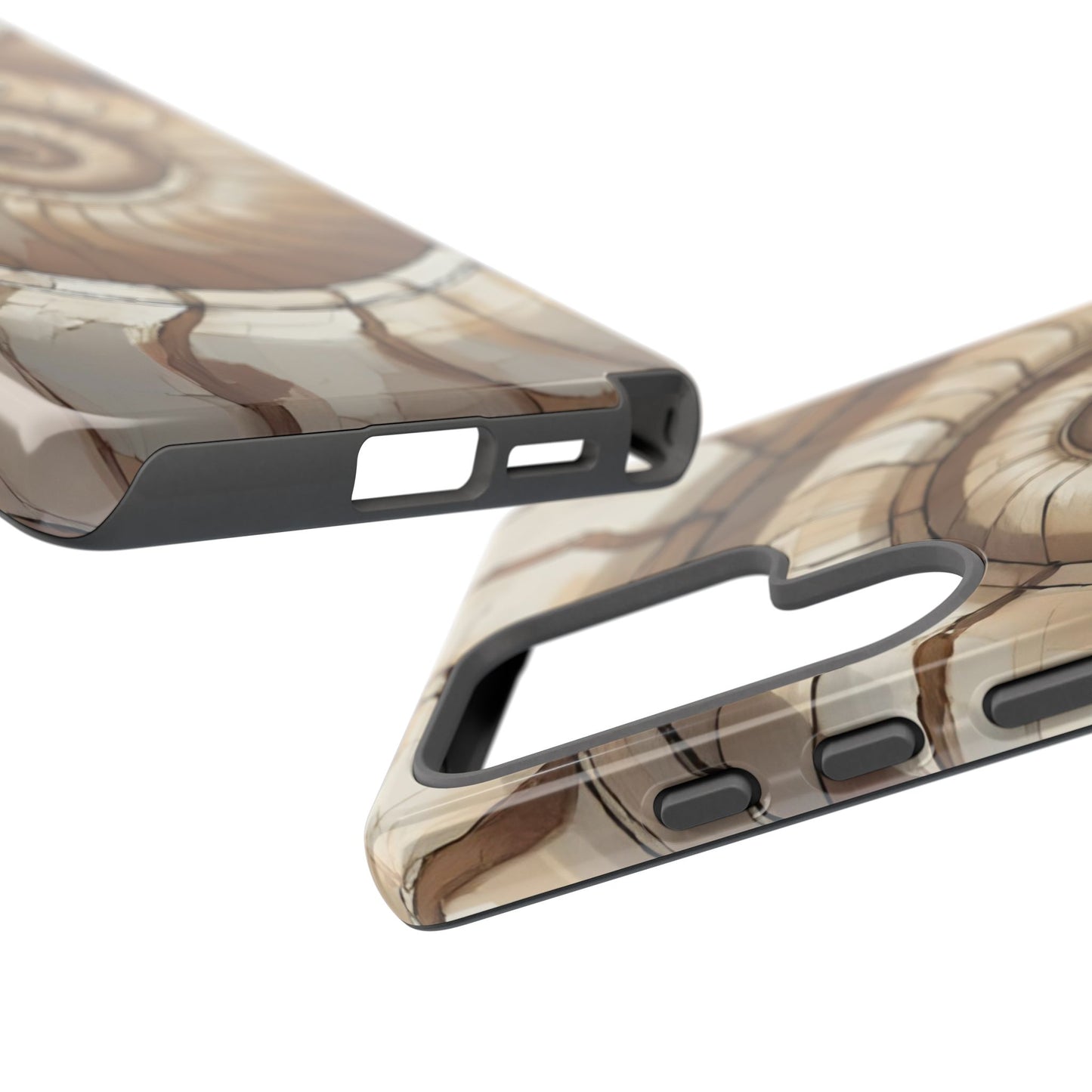 Spiral Shell Case | Ocean-Inspired Flow & Protection
