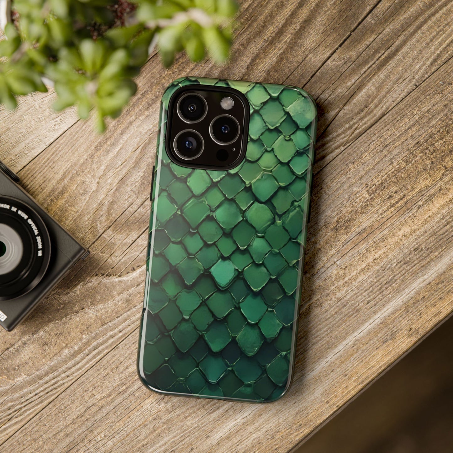 Verdant Scale Case | Bold Nature-Inspired Phone Armor