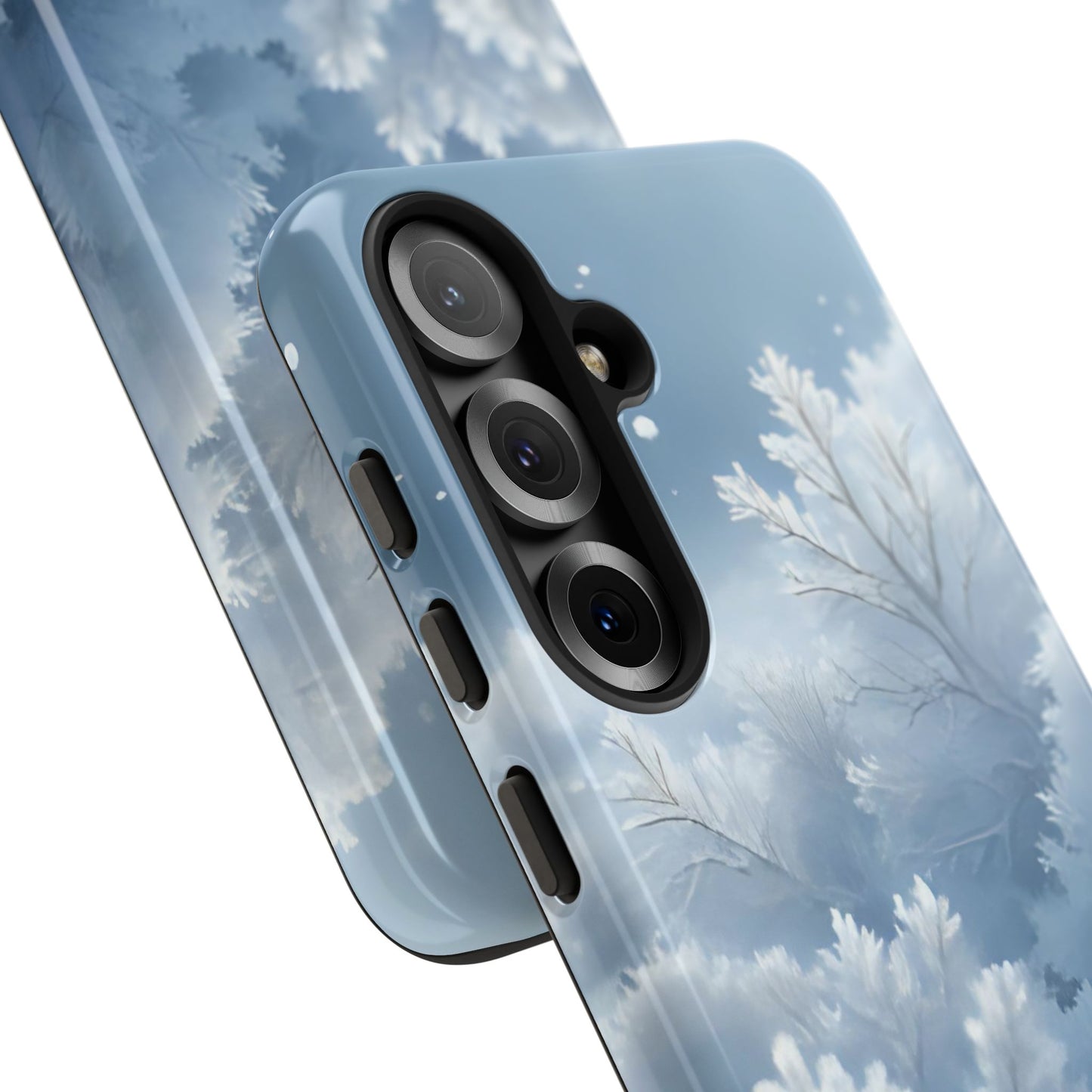 Frostglow Branch Case | Subtle Winter Beauty, Strong Everyday Protection