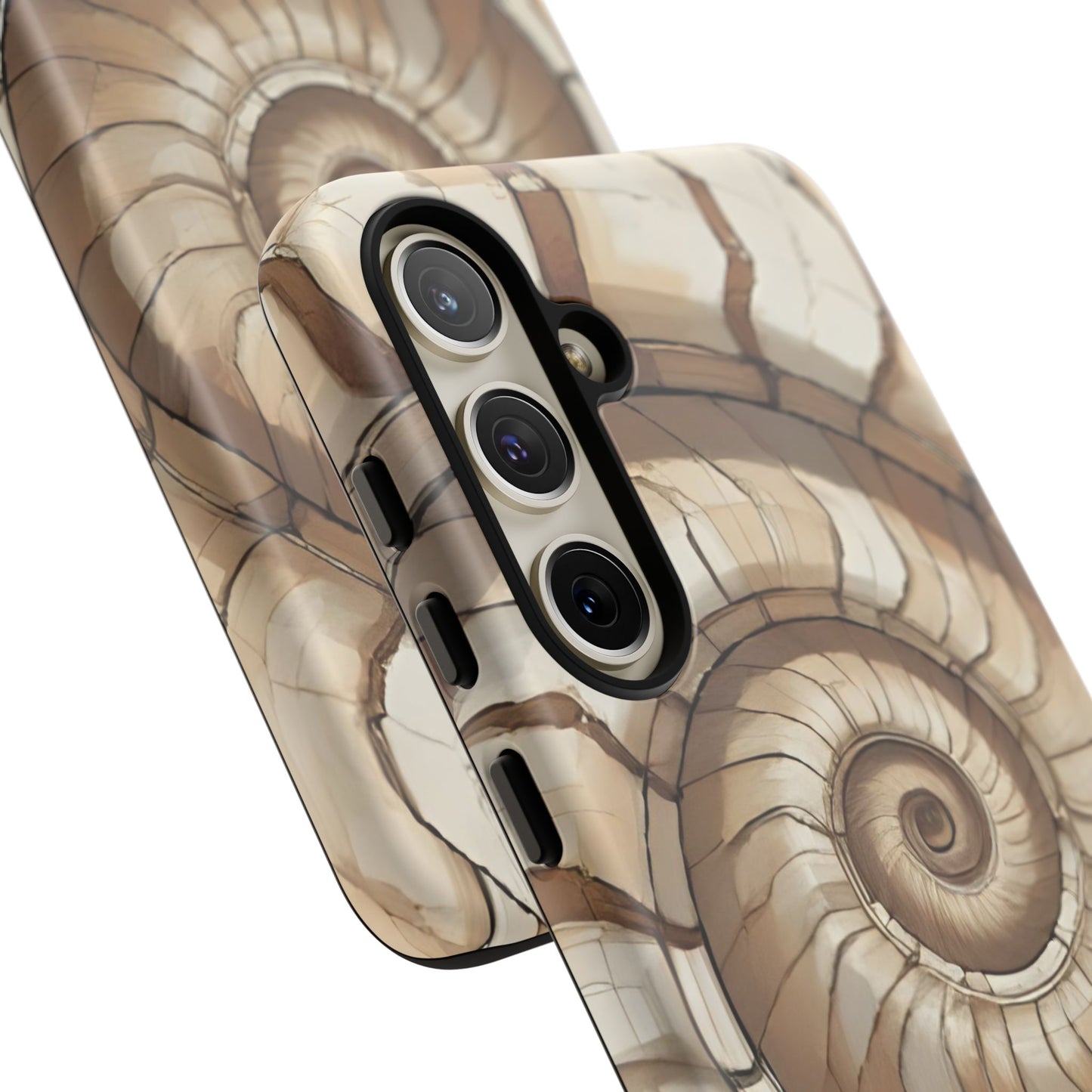Spiral Shell Case | Ocean-Inspired Flow & Protection