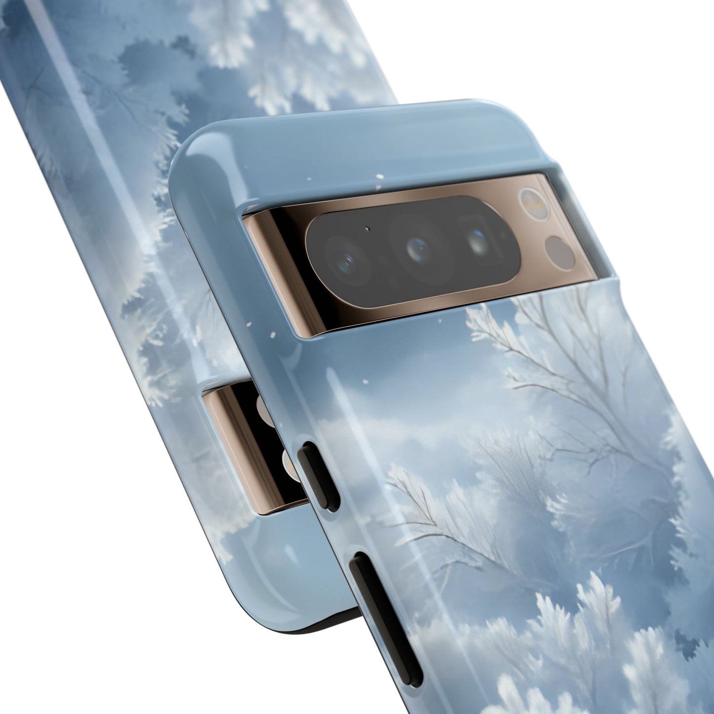 Frostglow Branch Case | Subtle Winter Beauty, Strong Everyday Protection