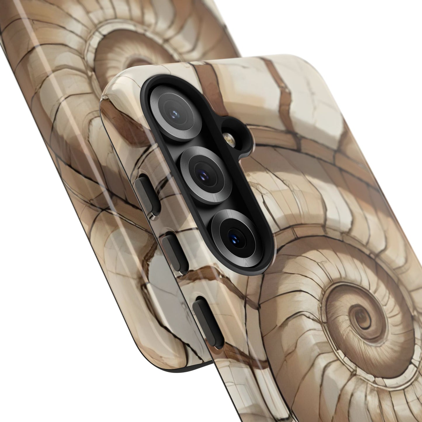Spiral Shell Case | Ocean-Inspired Flow & Protection