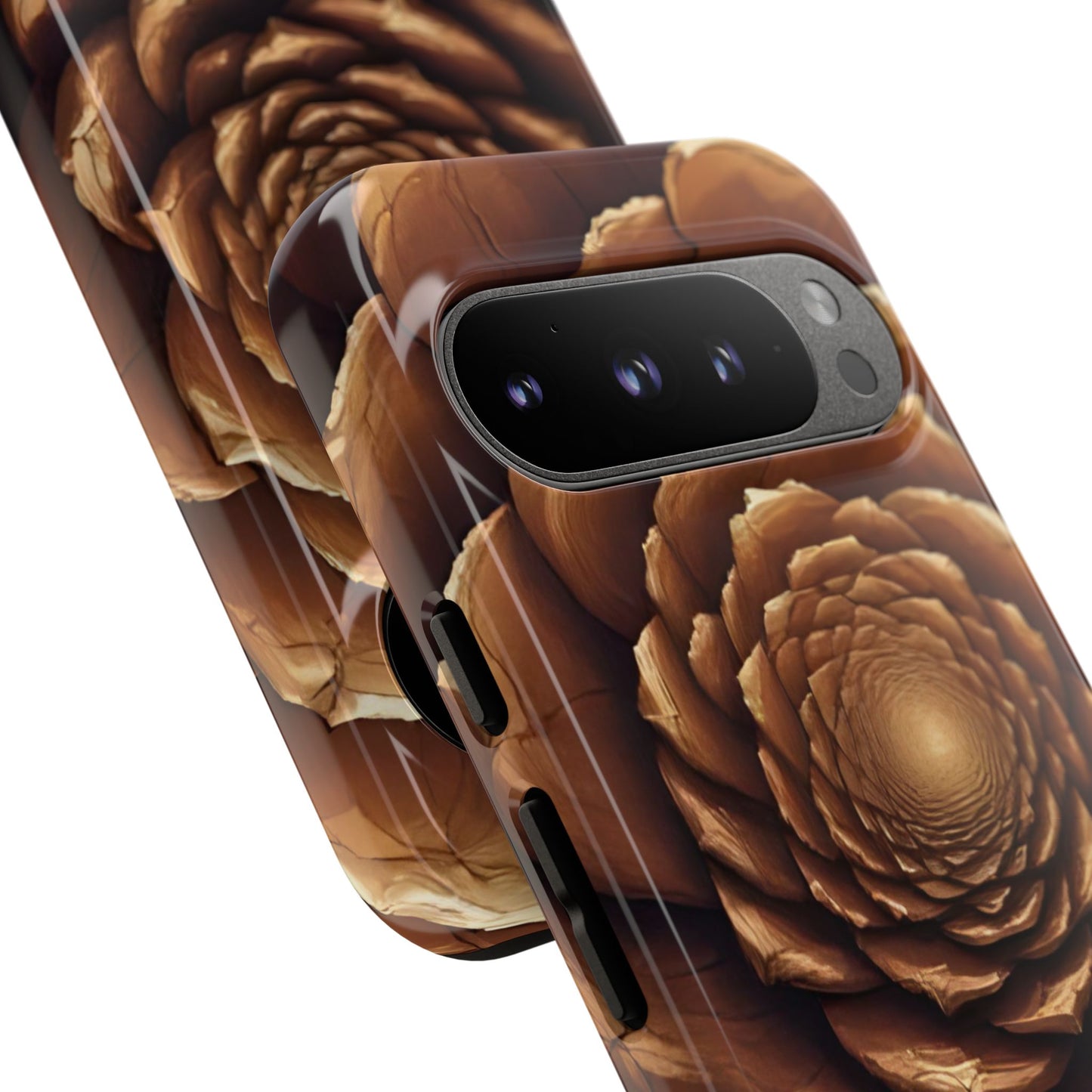 Forest Ember Case | Pinecone-Inspired Rustic Phone Protection