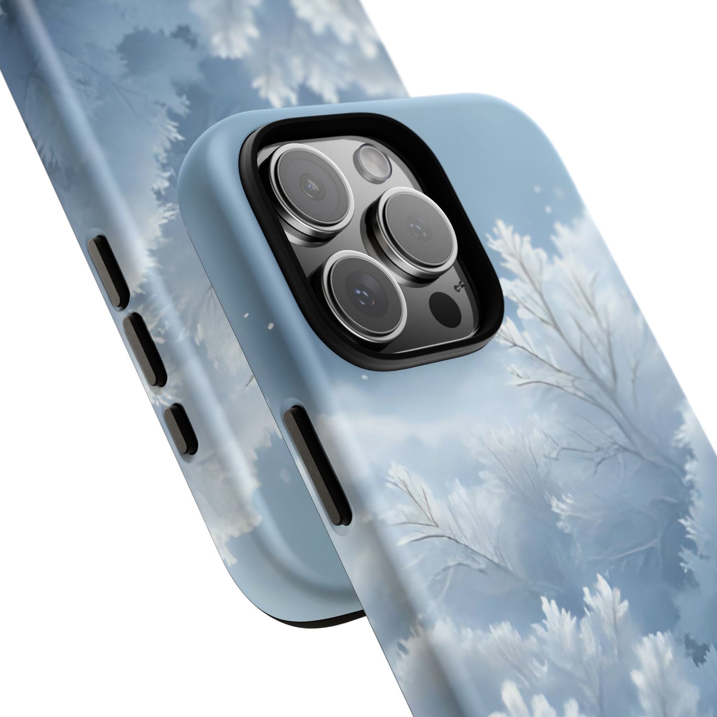 Frostglow Branch Case | Subtle Winter Beauty, Strong Everyday Protection