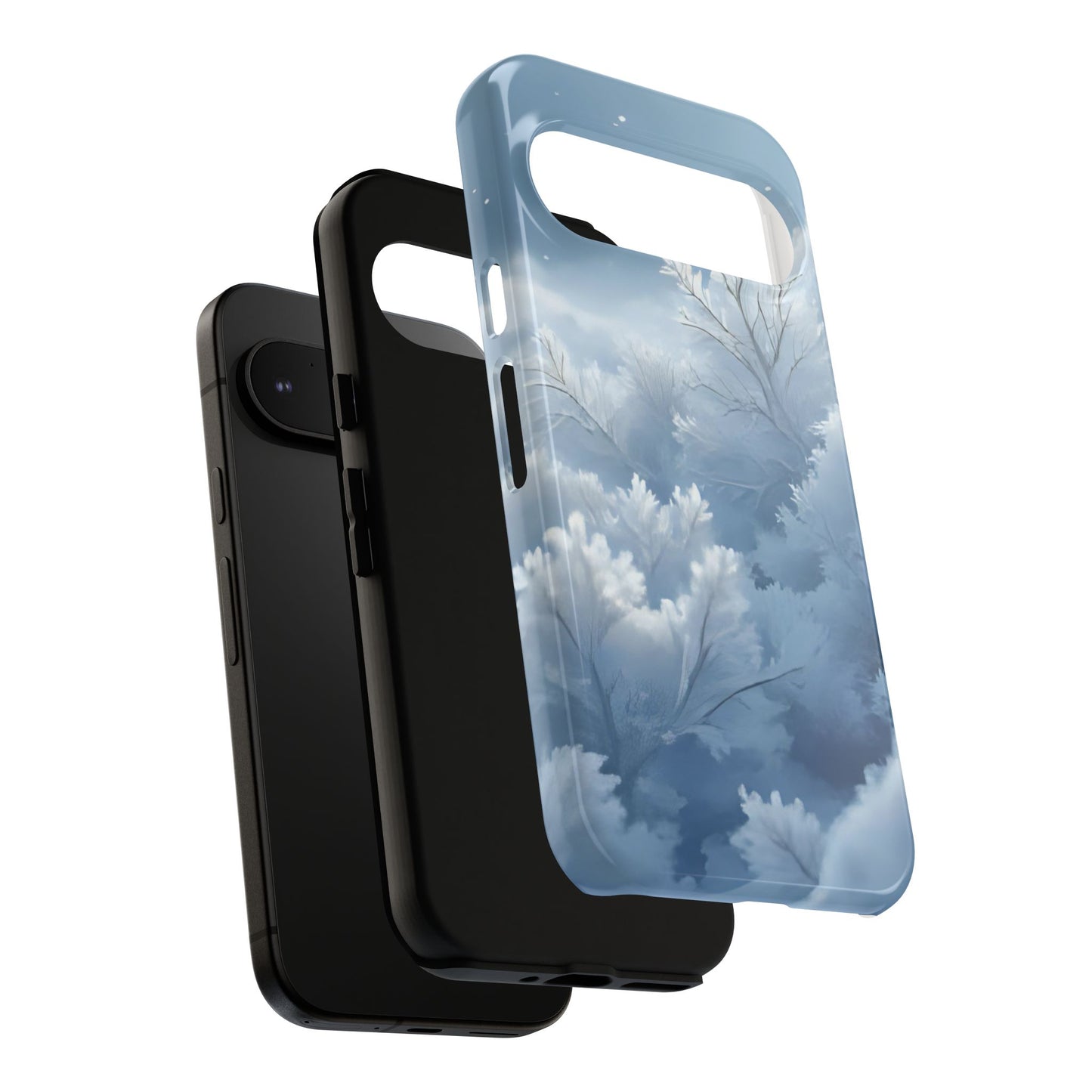 Frostglow Branch Case | Subtle Winter Beauty, Strong Everyday Protection