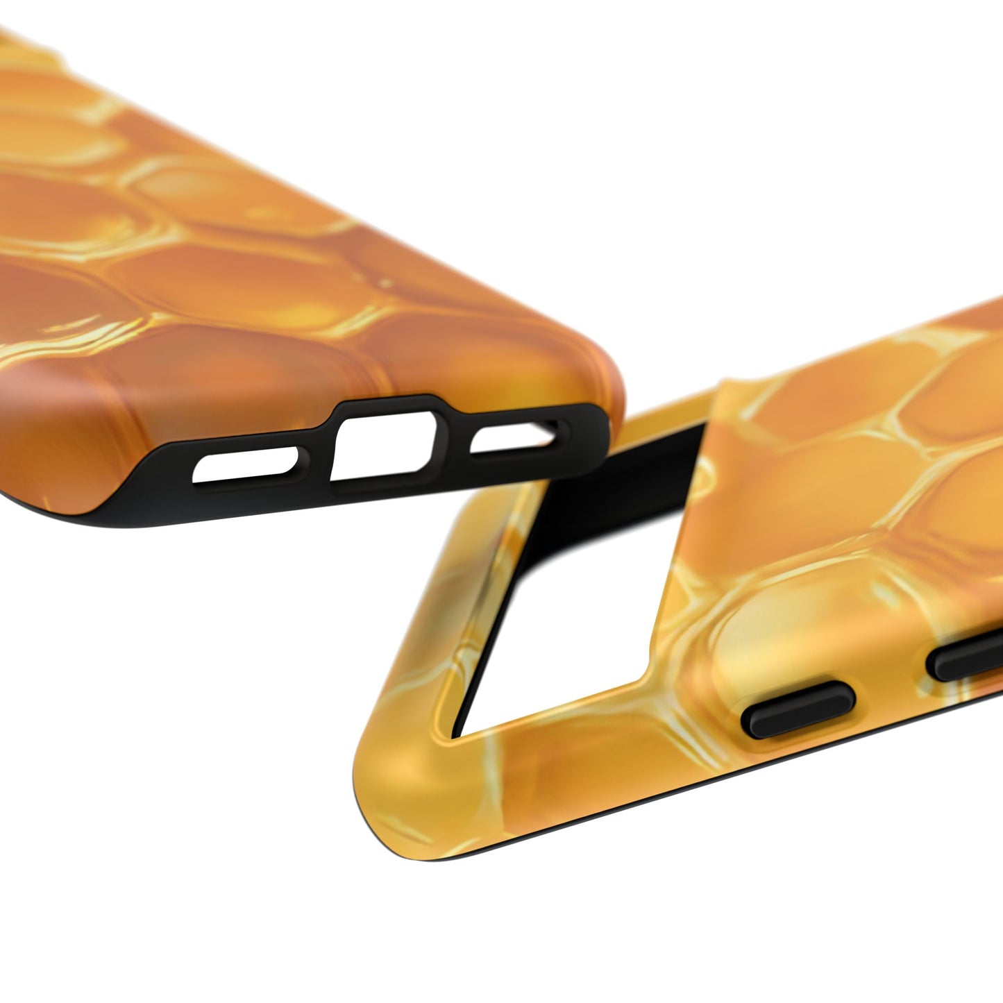 Golden Hive Case | Honeycomb-Inspired Tough Protection