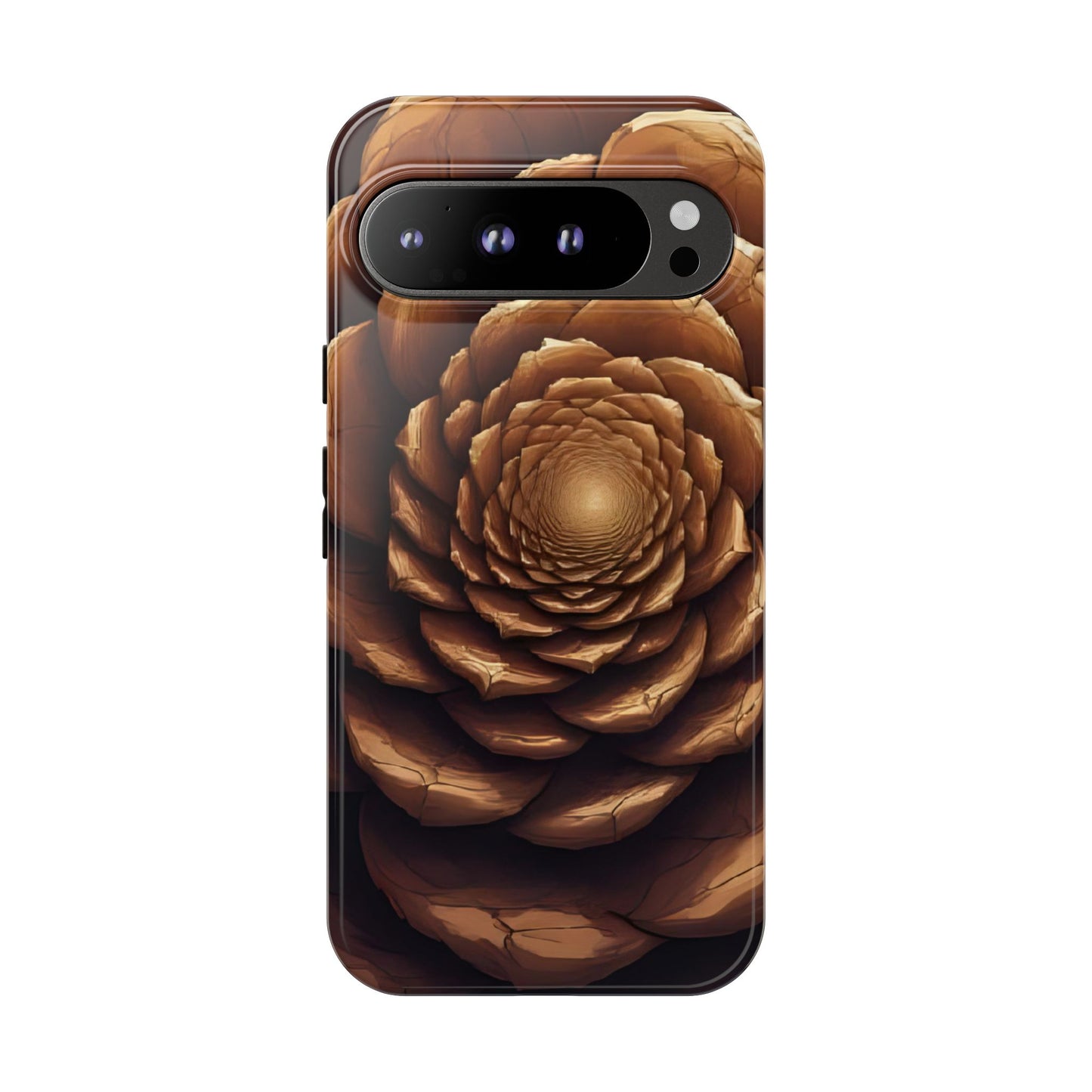 Forest Ember Case | Pinecone-Inspired Rustic Phone Protection