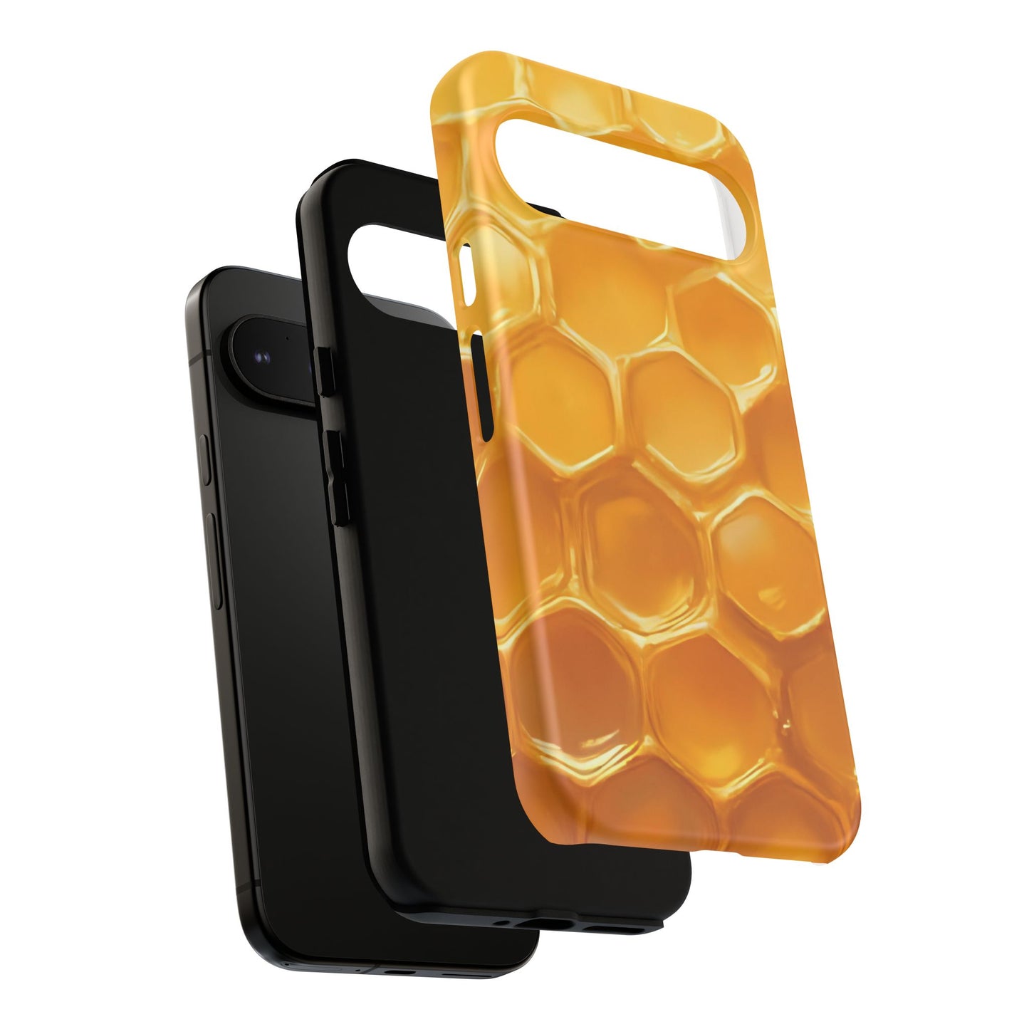 Golden Hive Case | Honeycomb-Inspired Tough Protection