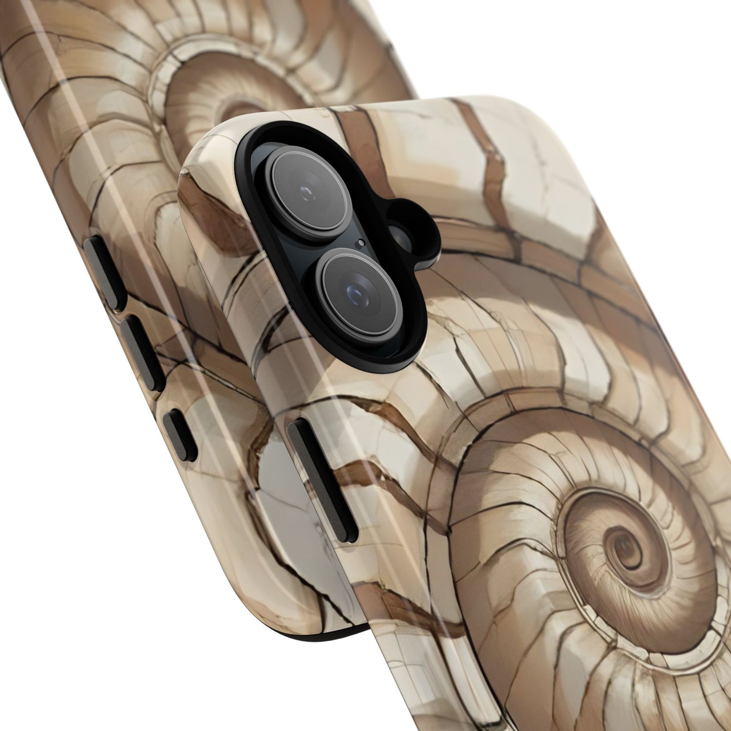 Spiral Shell Case | Ocean-Inspired Flow & Protection